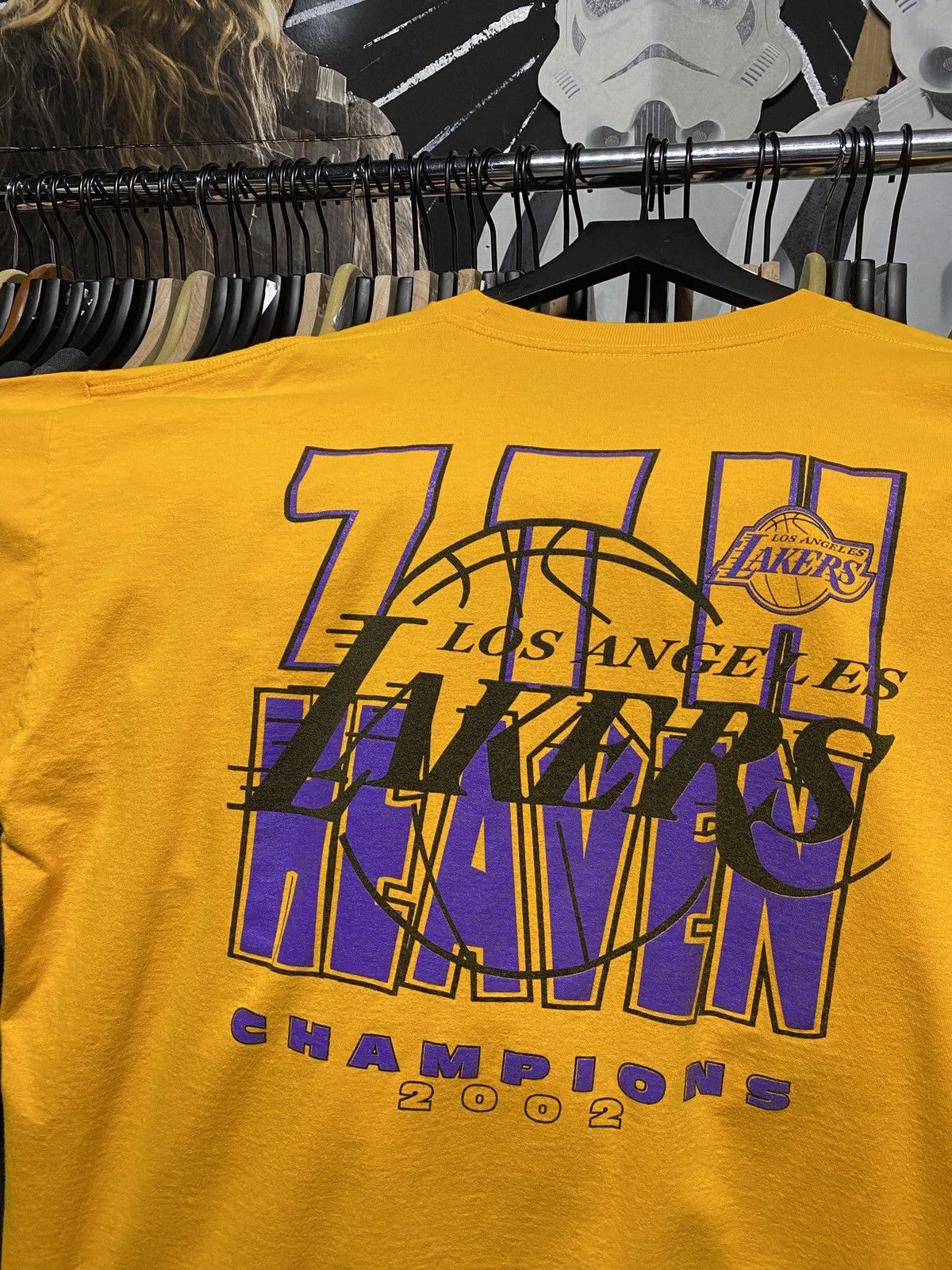 NBA × Vintage Vintage 2002 Los Angeles Lakers Championship Kobe Shirt 2XL Size US XXL / EU 58 / 5 - 5 Thumbnail