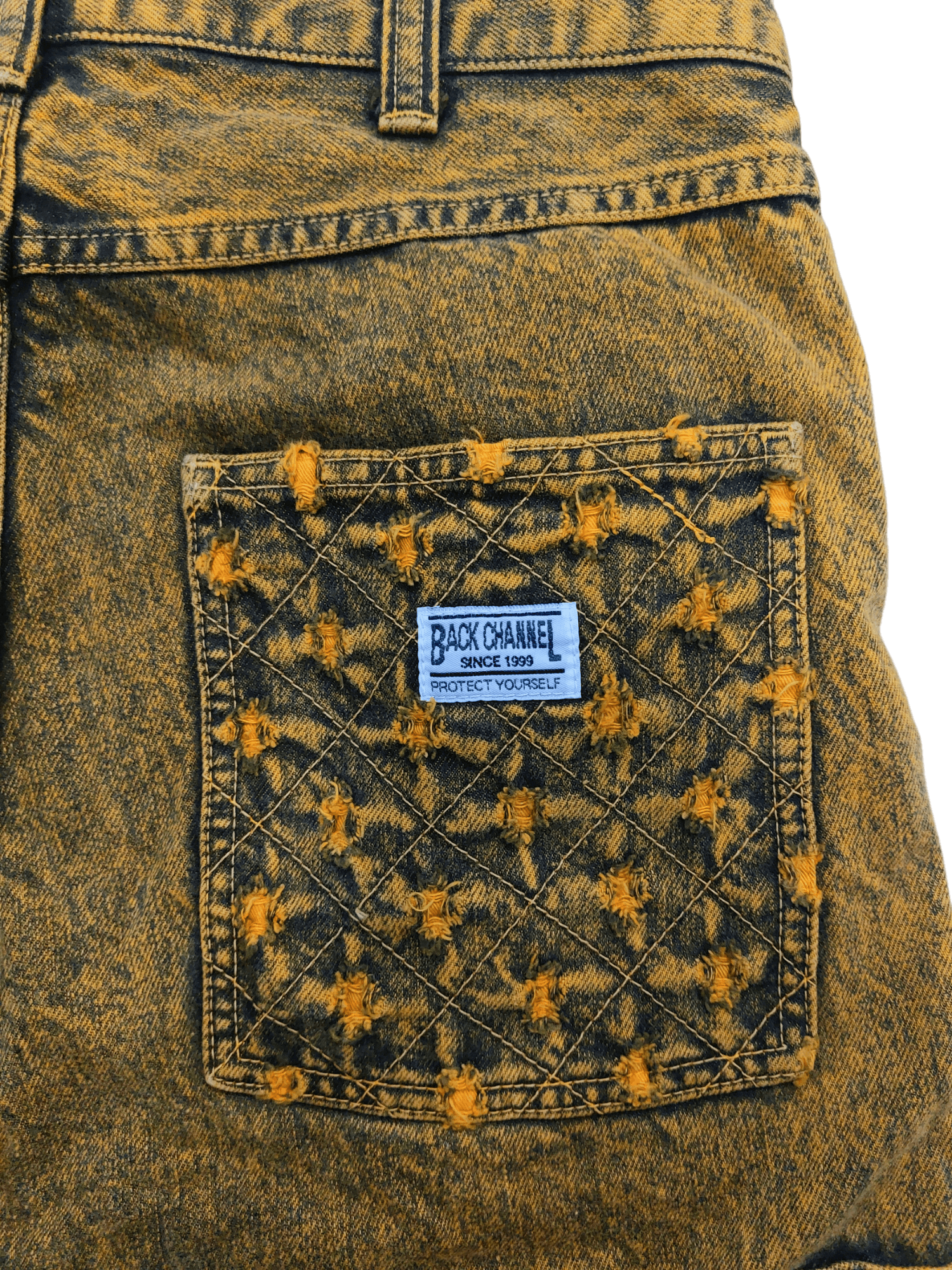 Vintage Back Channel Double Knee Art Short Pants Size US 30 / EU 46 - 12 Thumbnail