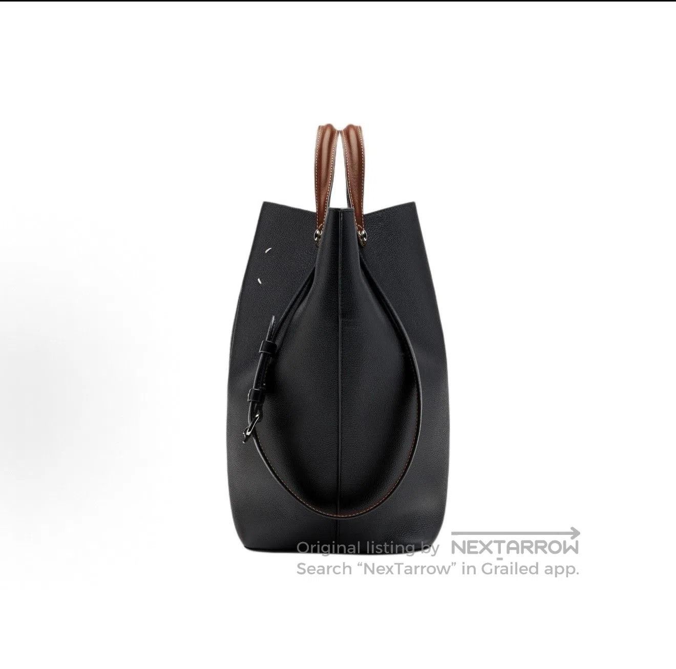 Maison Margiela Maison Margiela Medium Contrast Leather Tote. Size ONE SIZE - 2 Thumbnail