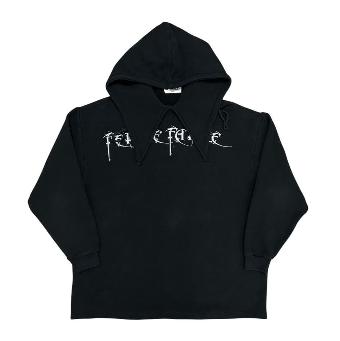 Balenciaga Balenciaga Femme Fatale Hoodie Size S / US 4 / IT 40 - 2 Thumbnail
