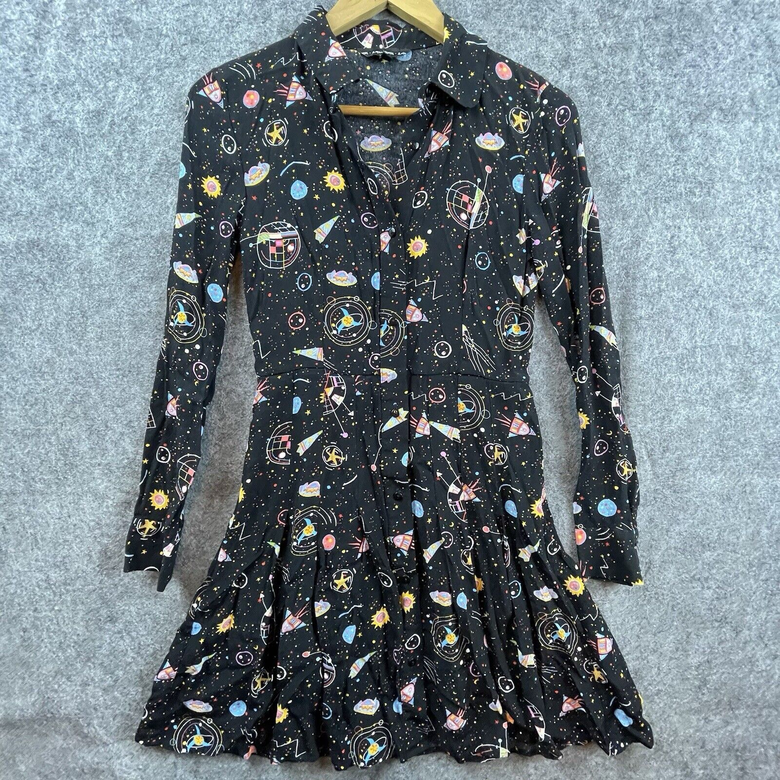 & Other Stories & Other Stories Dress 4 Spaceship Rocket Stars Planets Space Size S / US 4 / IT 40 - 1 Thumbnail