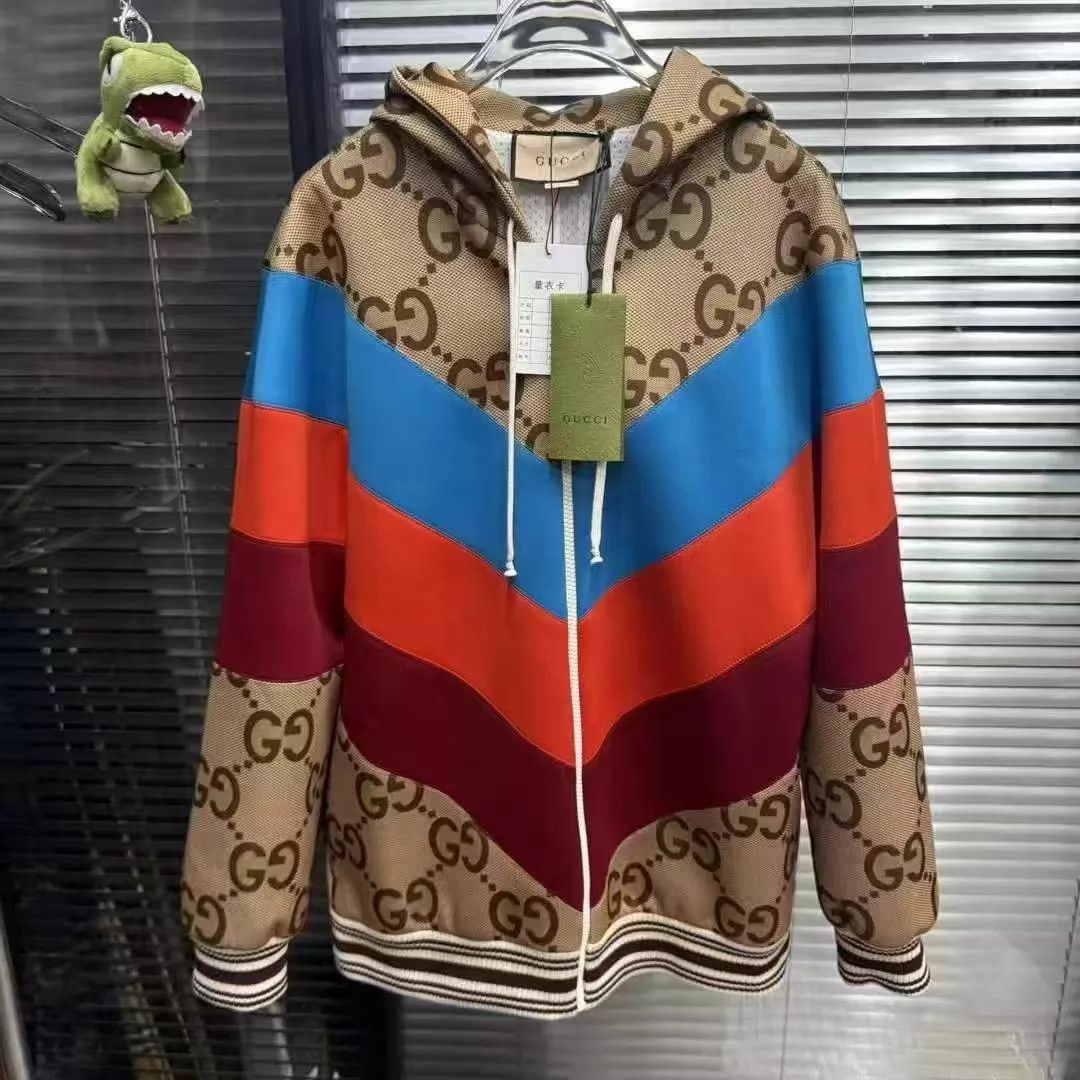 Gucci Gucci GG color blocked jacket NWT size S Size US S / EU 44-46 / 1 - 1 Thumbnail
