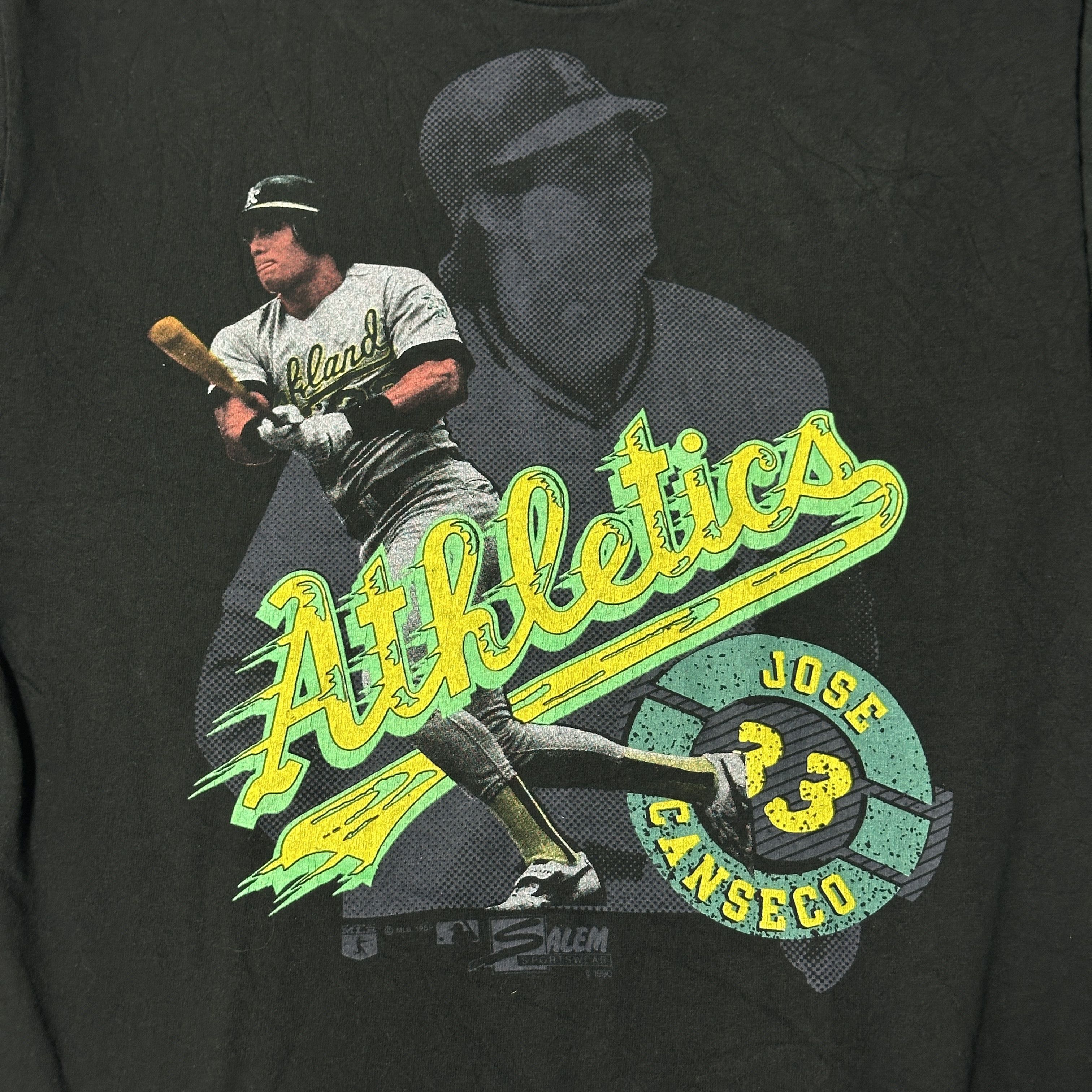 Fruit Of The Loom Vintage Athletics Jose Canseco Graphic T-Shirt Size L Size US L / EU 52-54 / 3 - 2 Thumbnail