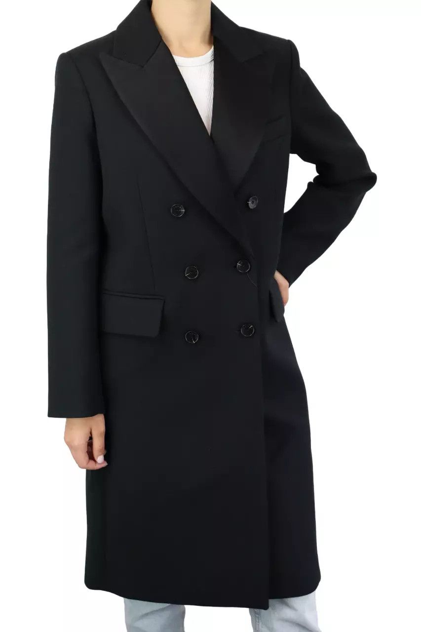 Sandro SANDRO For The Future Gulian Coat Womens EU 36 Wool Blend Size S / US 4 / IT 40 - 1 Thumbnail