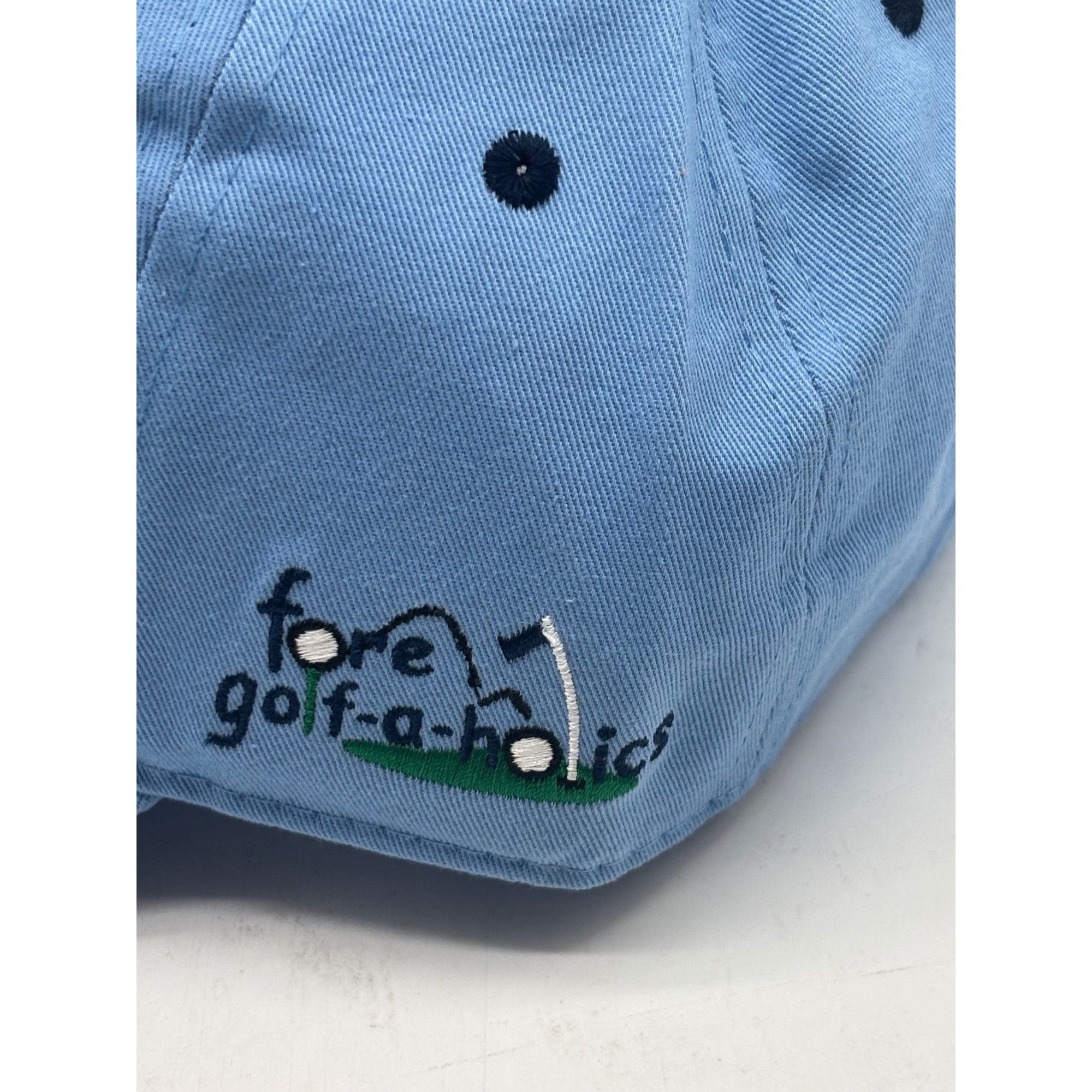 Other Pukka Men’s Tee-Embroidered Cotton Twill Golf Cap, Blue, OS Size ONE SIZE - 5 Thumbnail