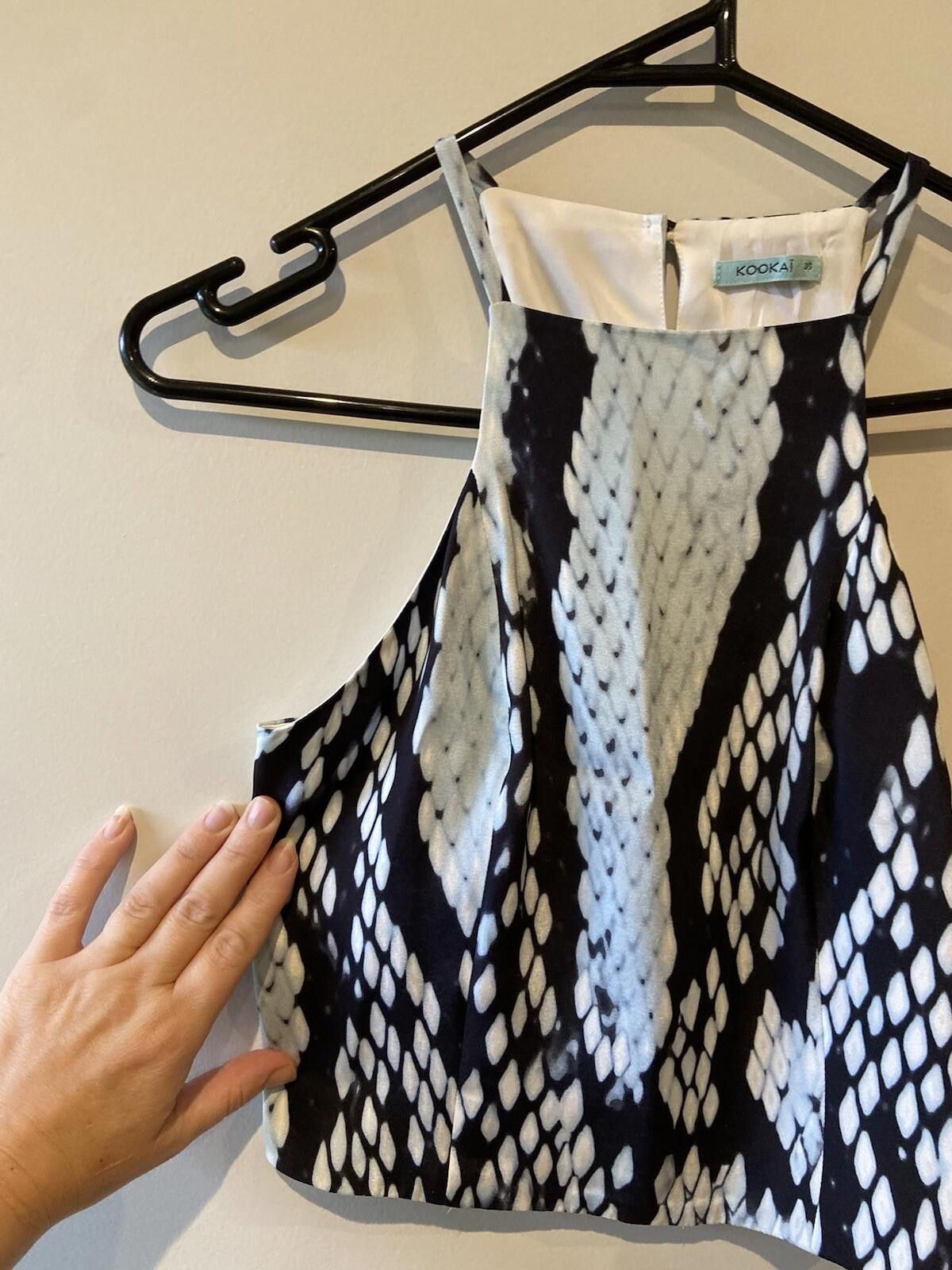 Kokaine Kookai Crop Top Stretch Singlet Size 1 / 36 - Aust 8 (003) Size S / US 4 / IT 40 - 4 Thumbnail
