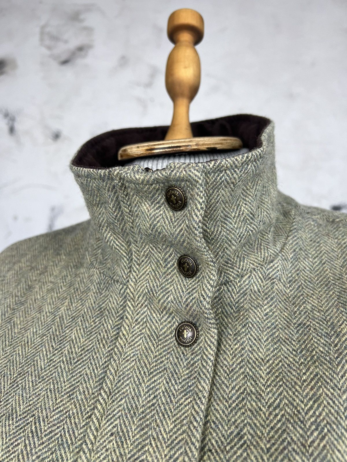 Vintage Vintage Toggi Tweed Jacket Size US 12 L - XL Size XL / US 12-14 / IT 48-50 - 6 Thumbnail