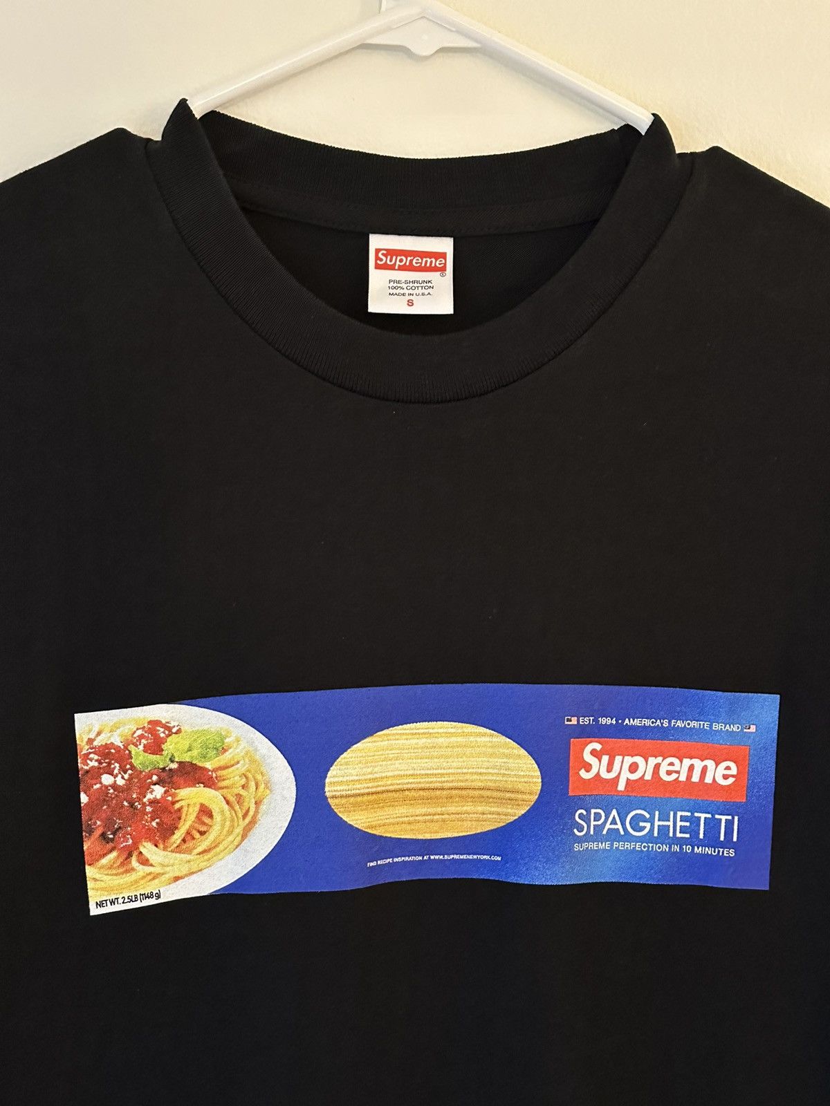 Supreme Supreme Spaghetti Tee Size US S / EU 44-46 / 1 - 2 Thumbnail