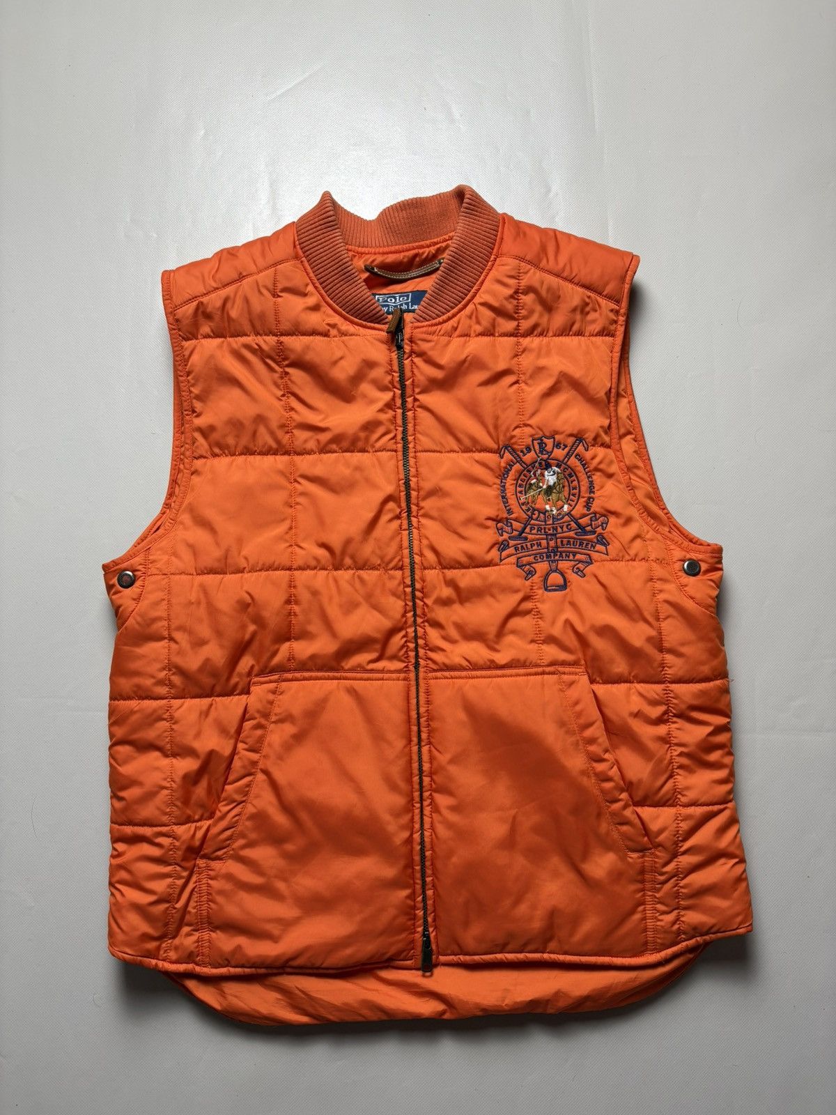 Polo Ralph Lauren Polo Ralph Lauren Big Logo Vintage Vest Size US M / EU 48-50 / 2 - 1 Thumbnail