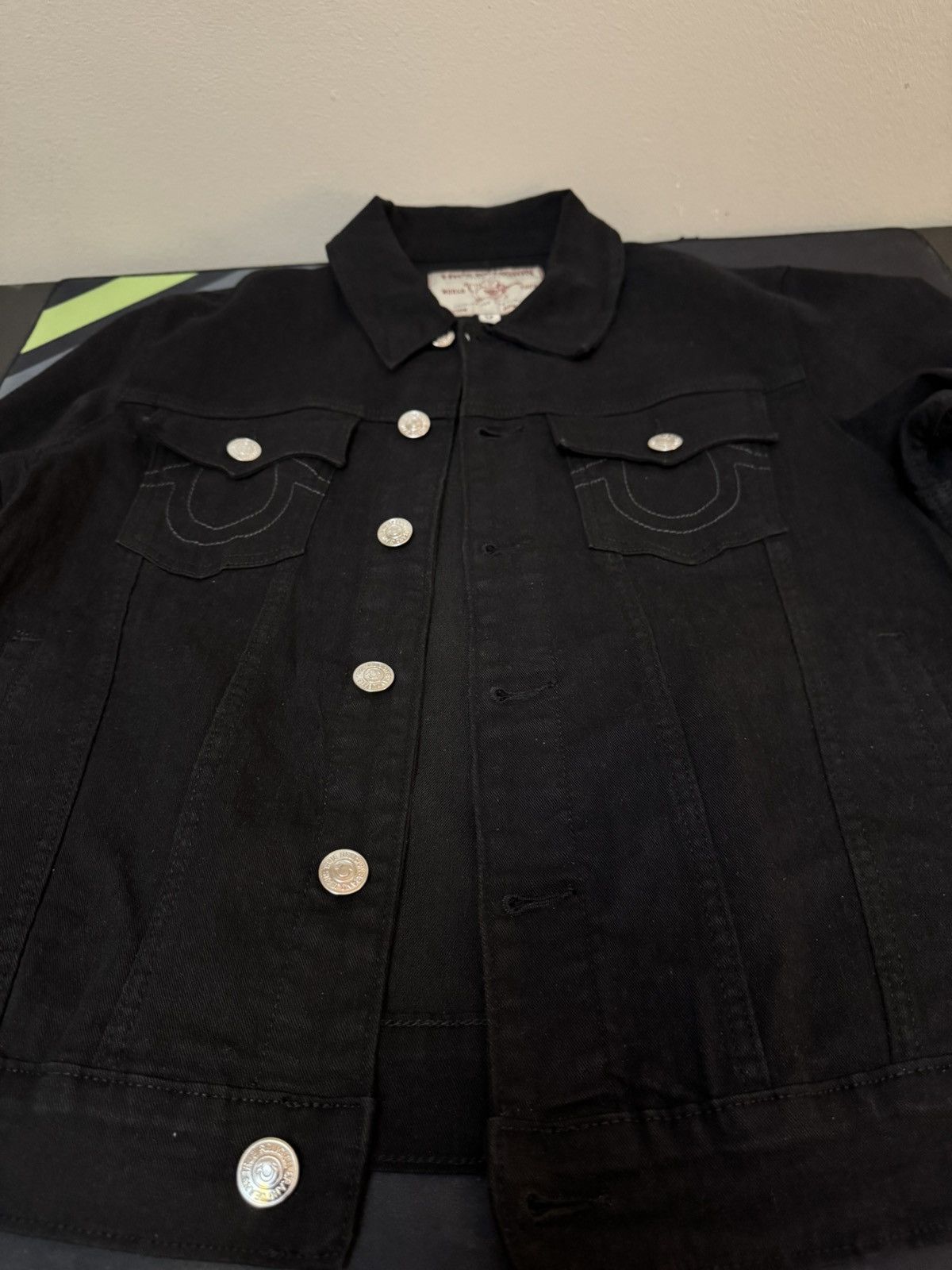 True Religion True Religion Black Denim Jacket Men Size Small Size US S / EU 44-46 / 1 - 2 Thumbnail