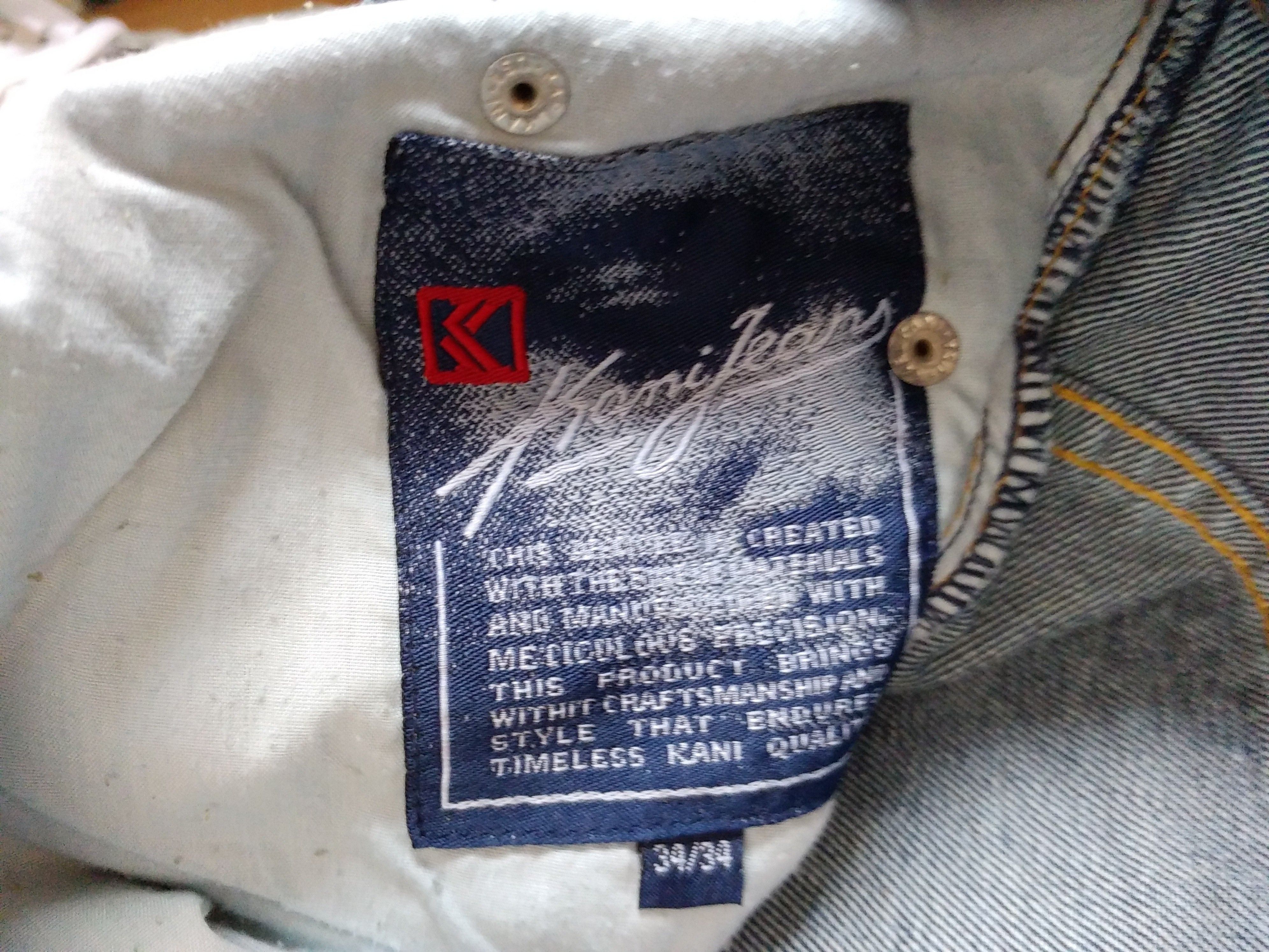 Karl Kani KARL KANI jeans, baggy, vintage Kani jeans, 90s hip hop W 34 Size US 34 / EU 50 - 12 Thumbnail