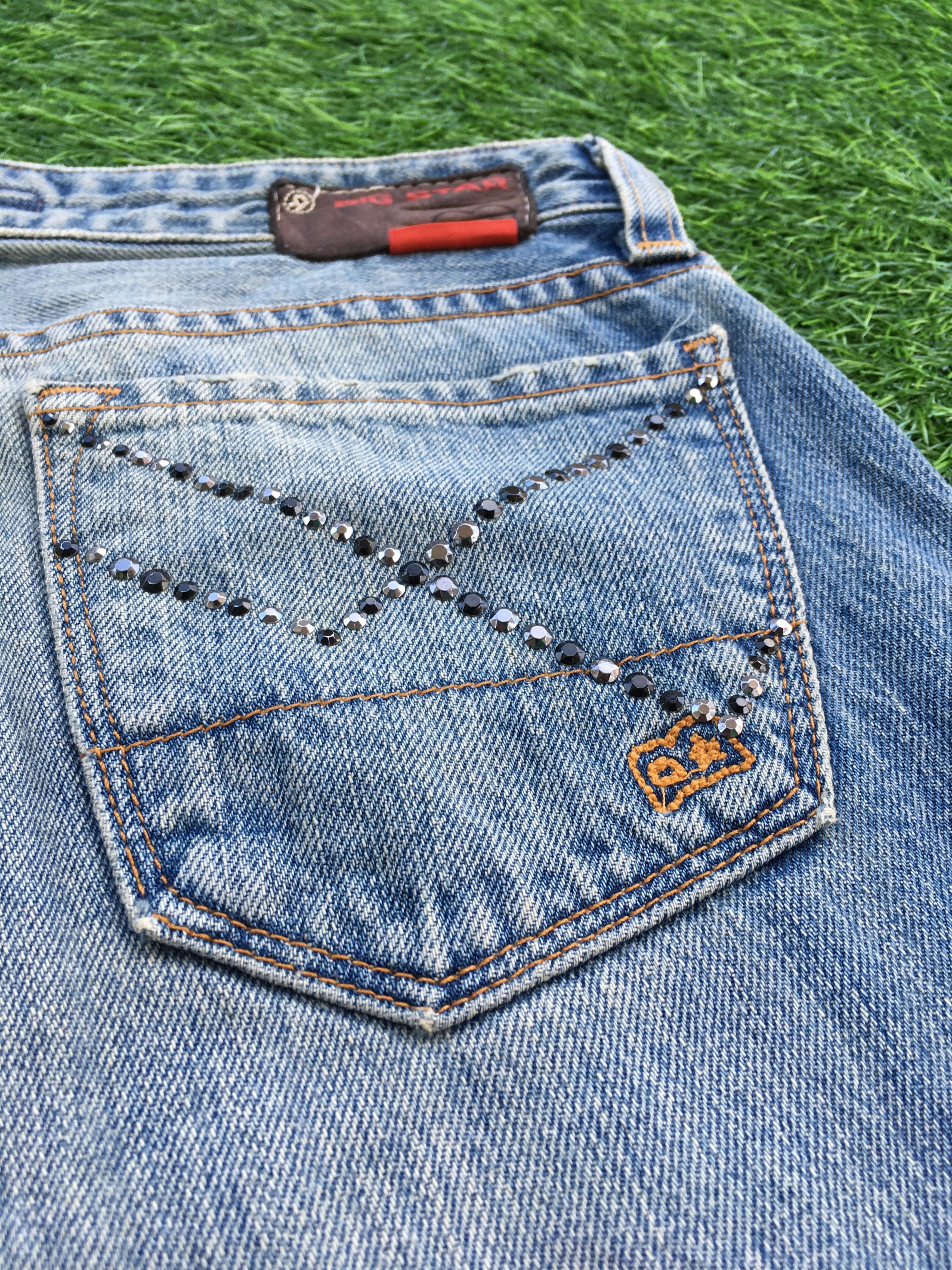 Big Star × Japanese Brand × Jean Big Star Bootcut Jeans D-1003 Size 26" / US 2 / IT 38 - 9 Thumbnail