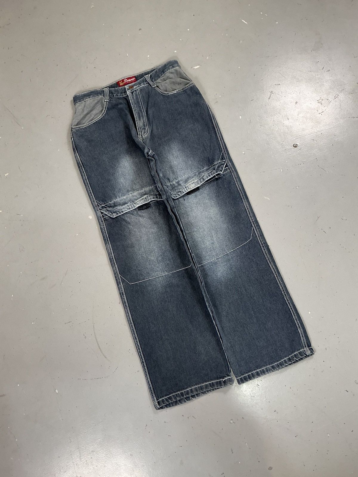 Vintage Vintage biudanls big pockets cargodenim Size US 32 / EU 48 - 3 Thumbnail