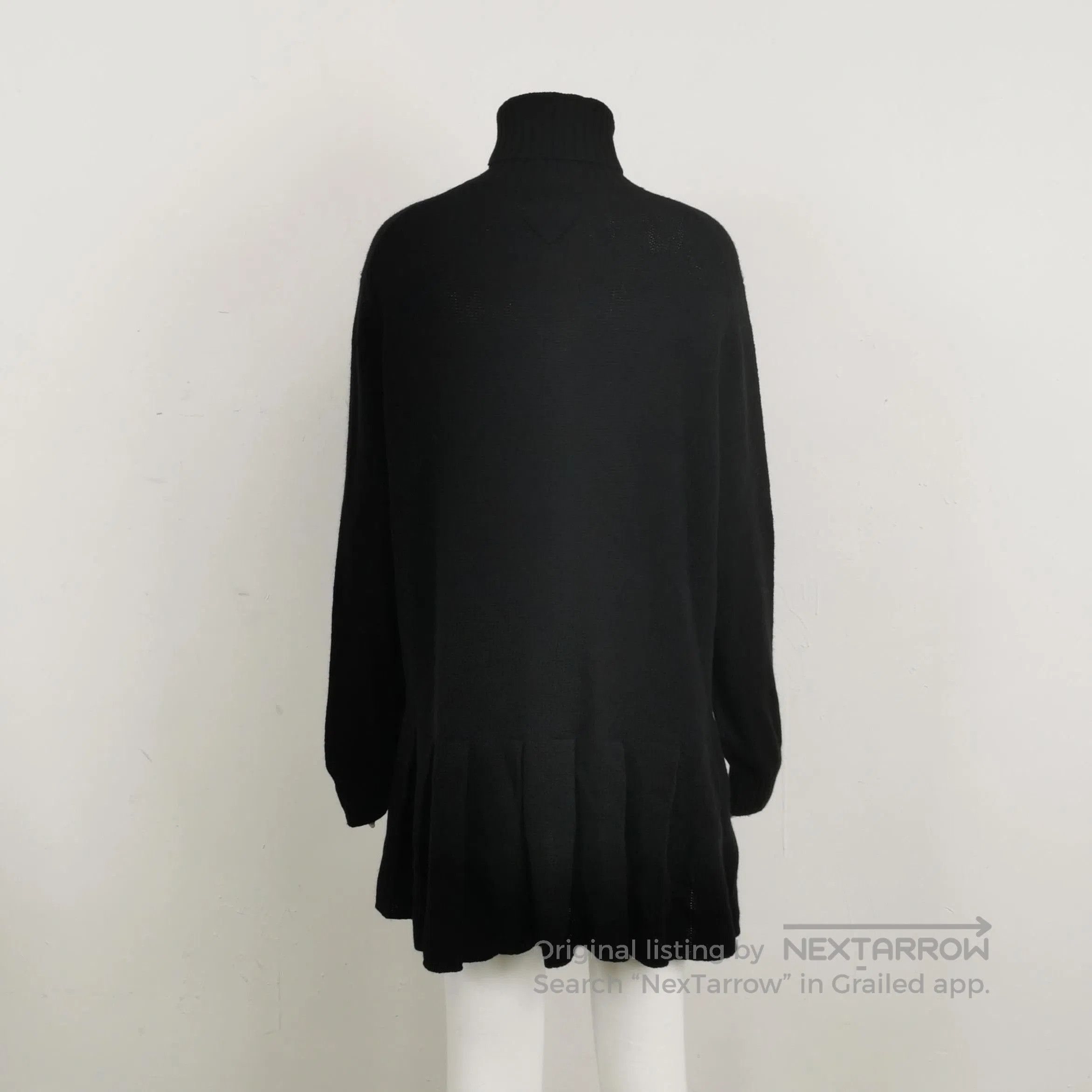 Prada Prada Black Cashmere Turtleneck Dress . Size XS / US 0-2 / IT 36-38 - 1 Thumbnail