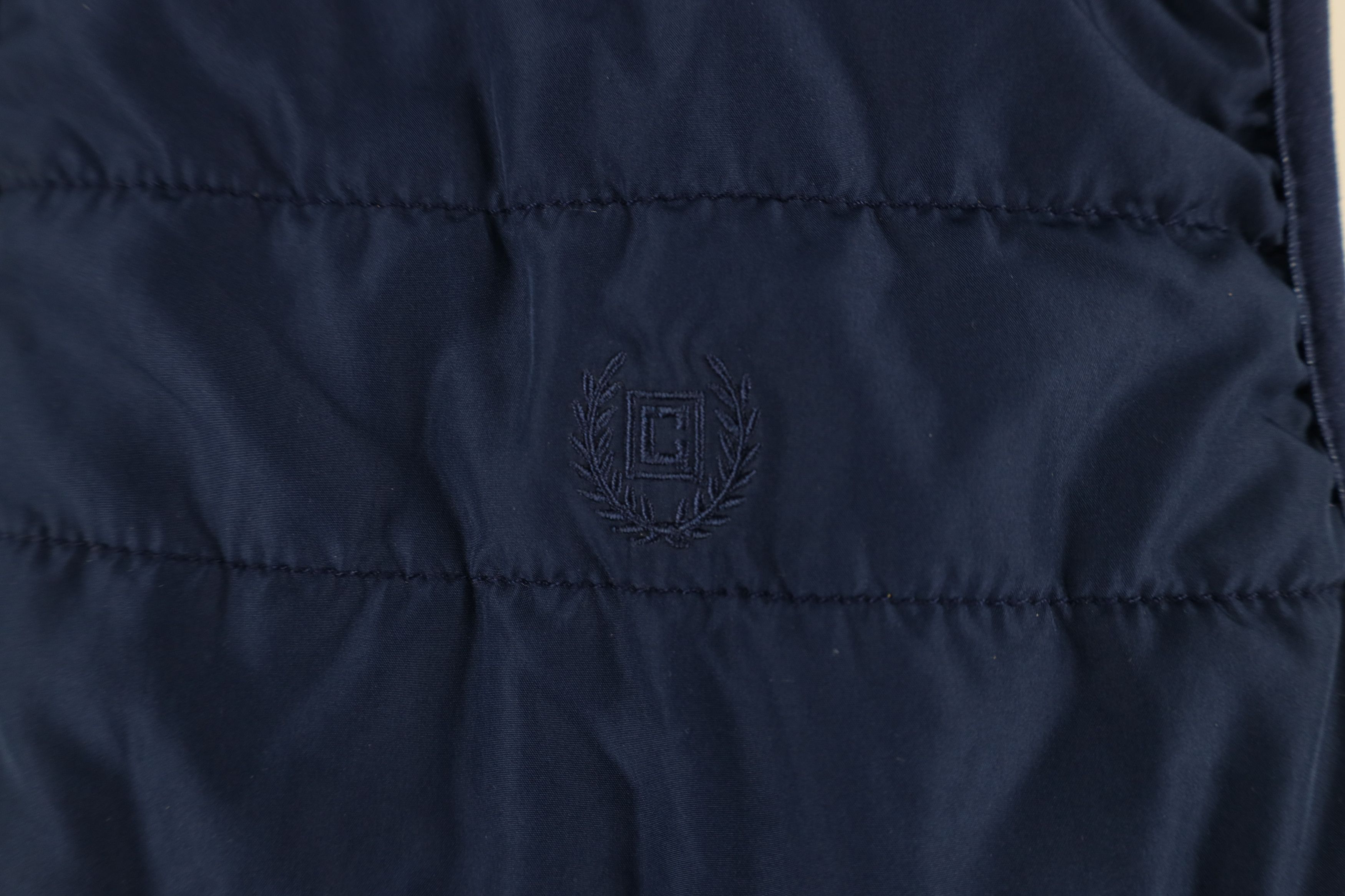 Chaps × Vintage Chaps Logo Lightweight Packable Puffer Vest Jacket Navy Blue Size US XXL / EU 58 / 5 - 4 Thumbnail
