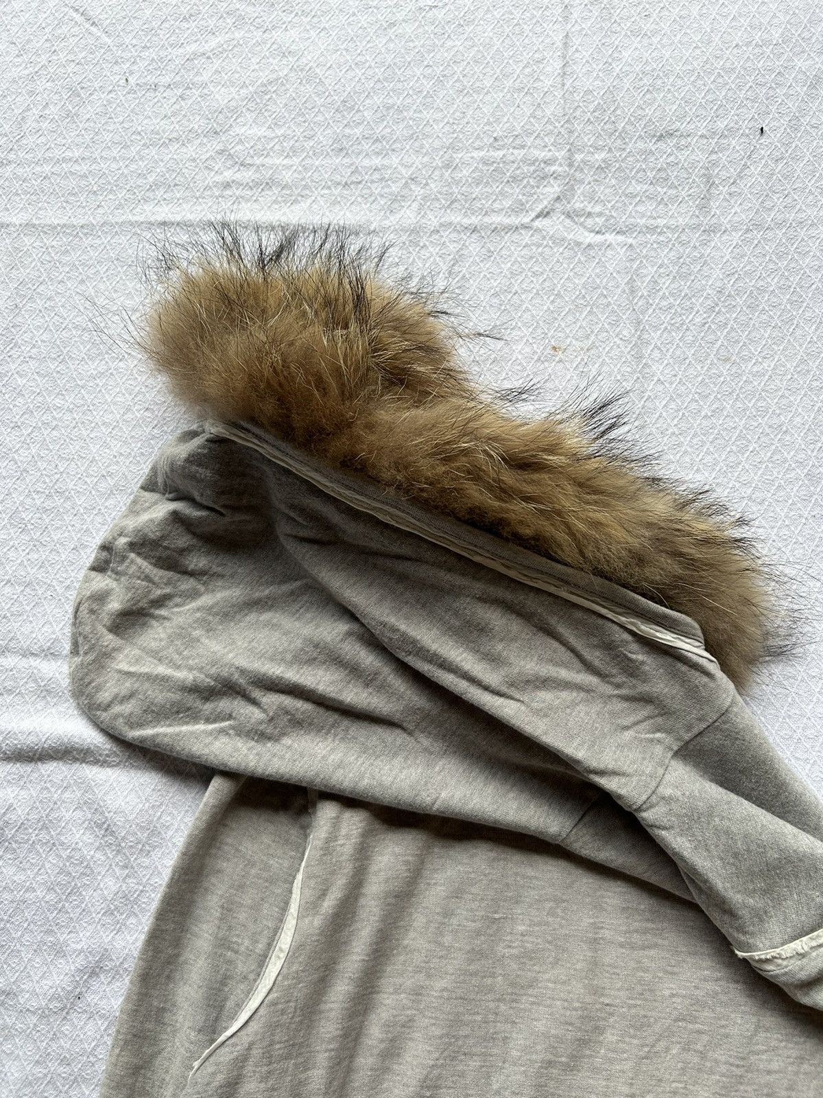 Japanese Brand 💸BINDINGOFFER💸Nicole white furhoodie style Ifsixwasnine lgb Size US M / EU 48-50 / 2 - 8 Thumbnail