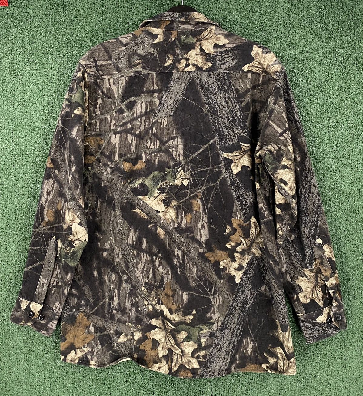 Cabelas VTG 90’s Cabela’s Mossy Oak Break Up Heavyweight Leaf Bark Size US XL / EU 56 / 4 - 6 Thumbnail