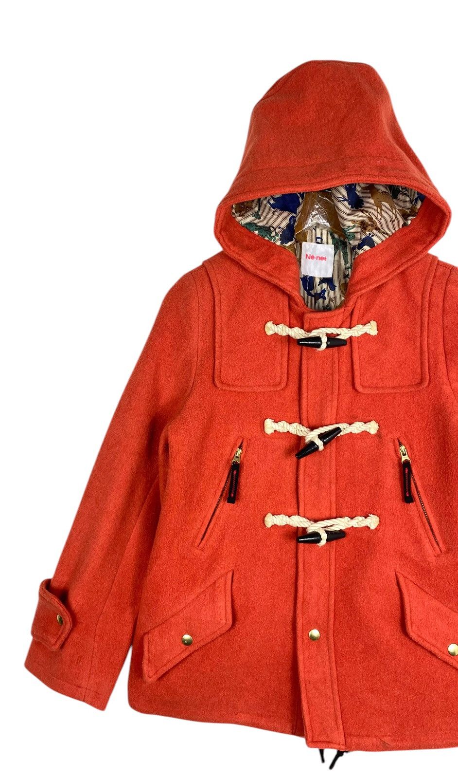 Ne-Net Rare‼️ Vintage Né-net Duffle Coat Issey Miyake Size M / US 6-8 / IT 42-44 - 3 Thumbnail