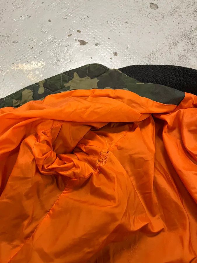 Polo Ralph Lauren 2000s Ralph Lauren Camouflage Olive Bomber Jacket Size US M / EU 48-50 / 2 - 10 Thumbnail