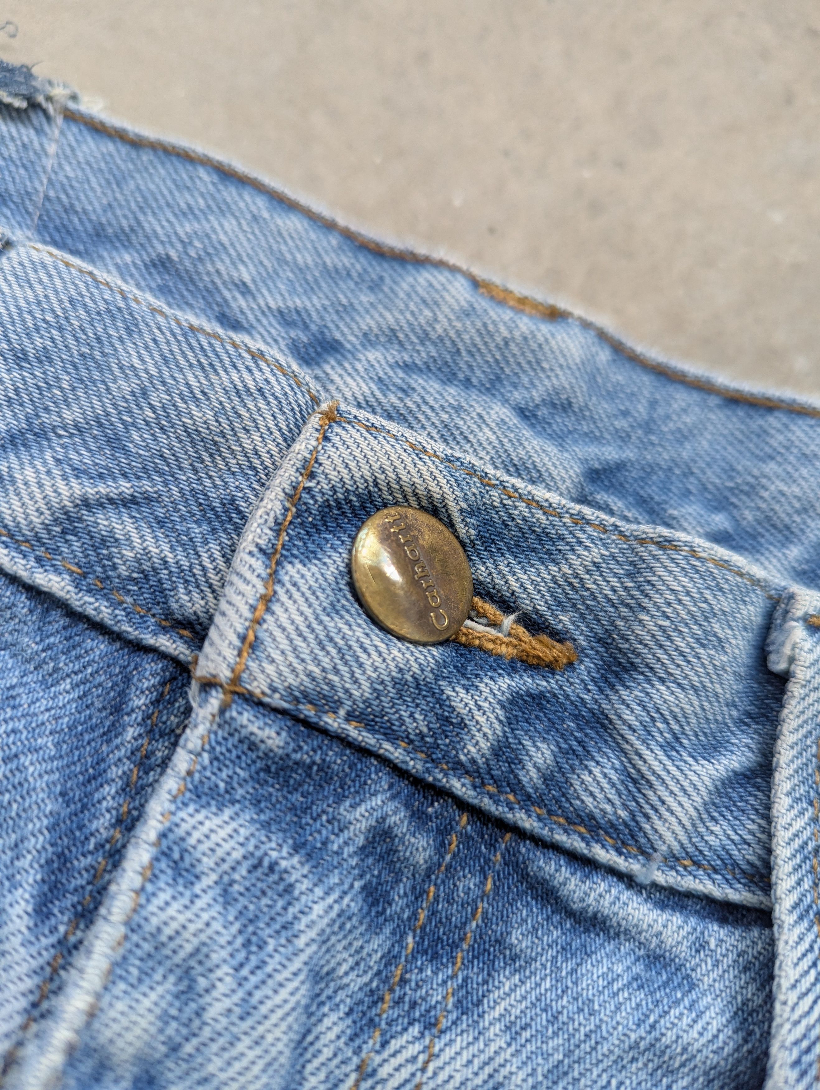 Carhartt × Vintage TODAY OFFER 💥 1/1 Carhartt Reconstructed Denim Sashiko Boro Size US 36 / EU 52 - 8 Thumbnail