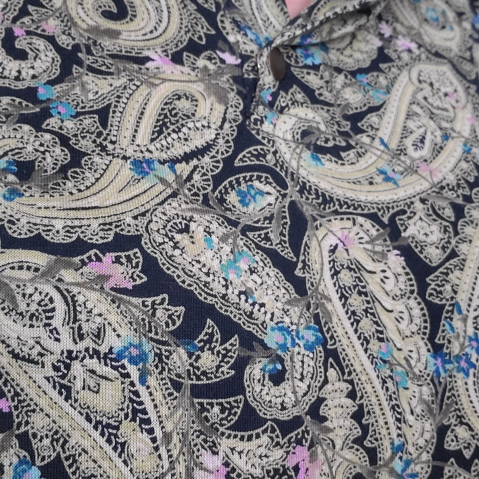 Other Tail Paisley Polo T-Shirt Athleisure Flower Top Medium Size M / US 6-8 / IT 42-44 - 5 Thumbnail