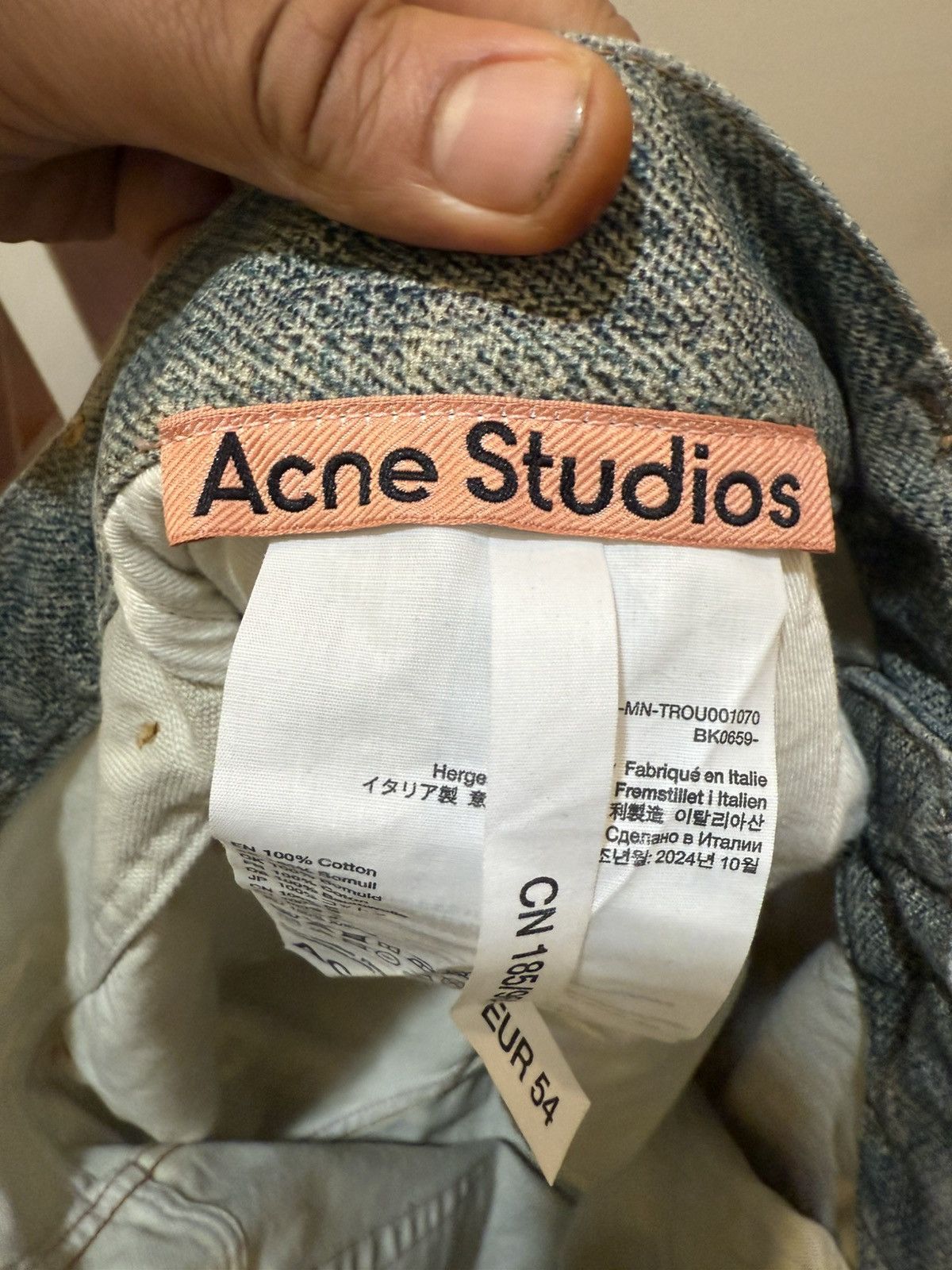 Acne Studios Acne Studio 2006 Trompe Kawaii Chain Jeans Size US 36 / EU 52 - 10 Thumbnail