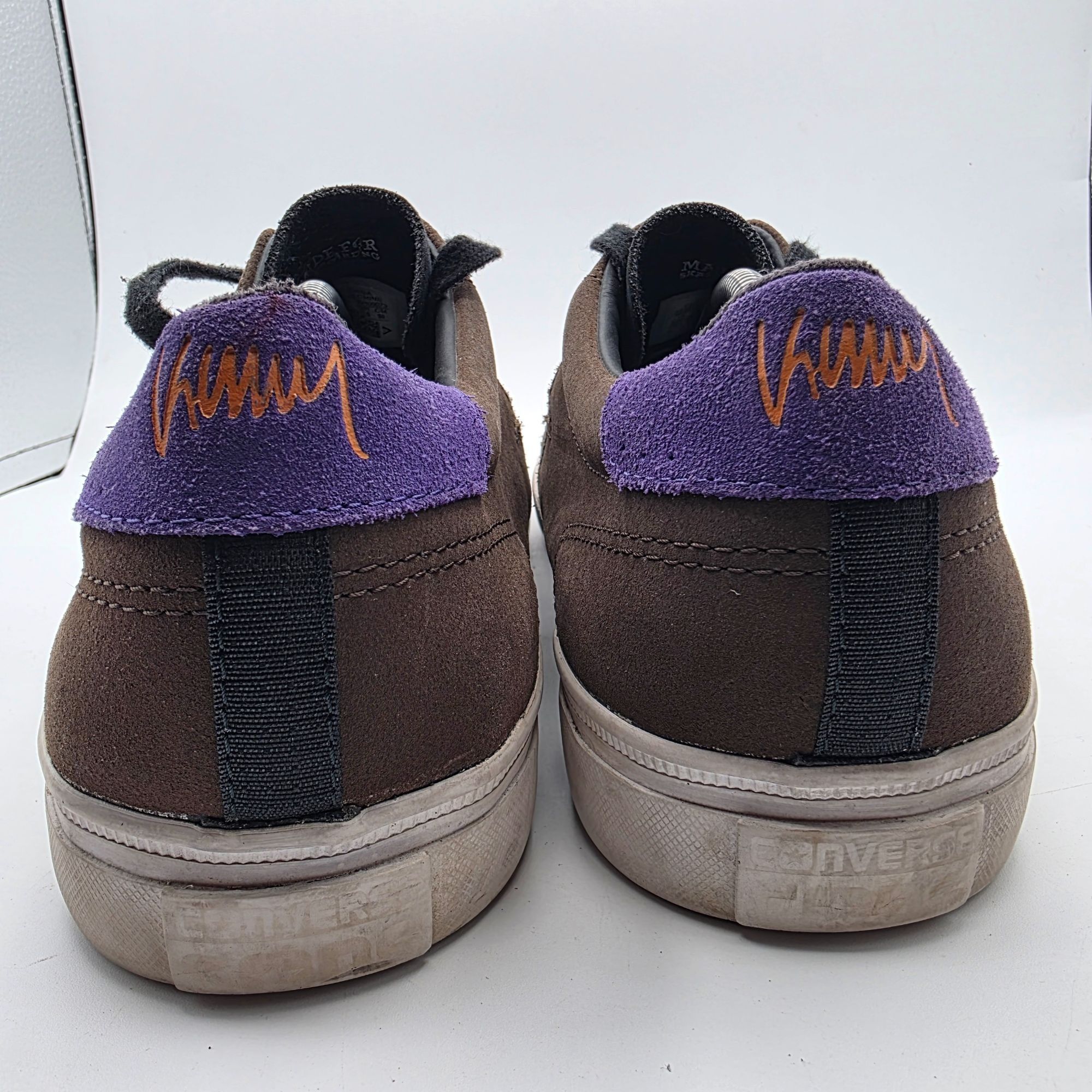Converse Converse Skateboarding Men 12 Brown Black Sneakers Casual Sh Size US 12 / EU 45 - 5 Thumbnail