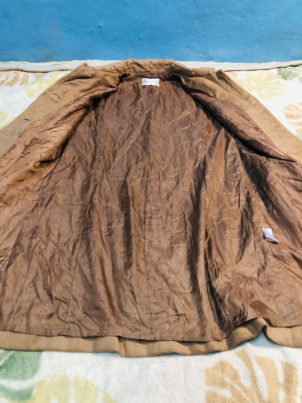 Japanese Brand Miss Paris Wool Long Jacket (30) Size US M / EU 48-50 / 2 - 7 Thumbnail