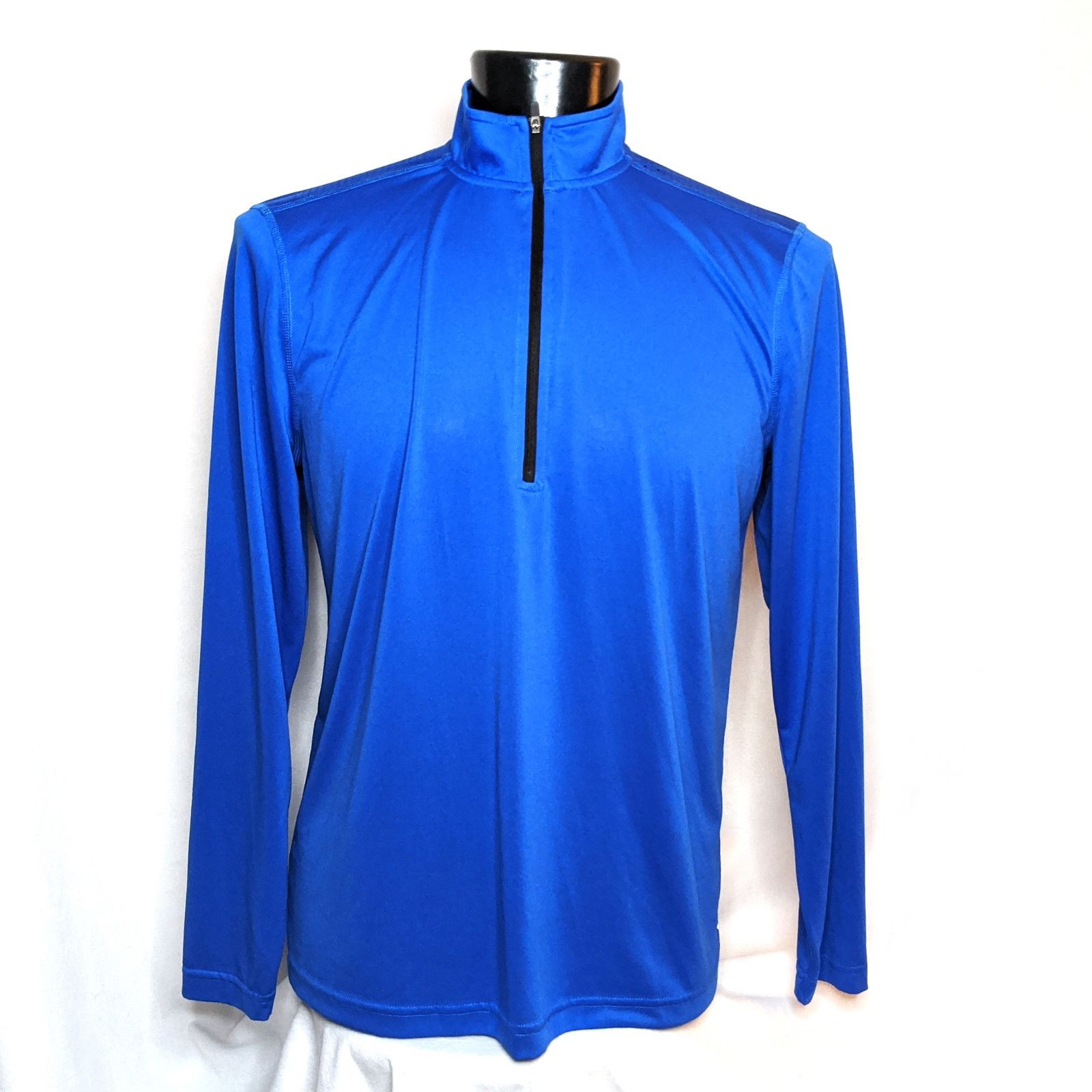Other Xersion Men's Performance 1/4 Zip Pullover | Large | Blue Size US L / EU 52-54 / 3 - 1 Thumbnail