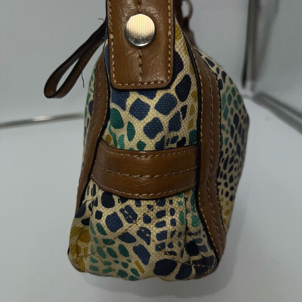 Relic Relic Colorful Mosaic Braided Handles Faux Leather Shoulder Bag Size ONE SIZE - 6 Thumbnail