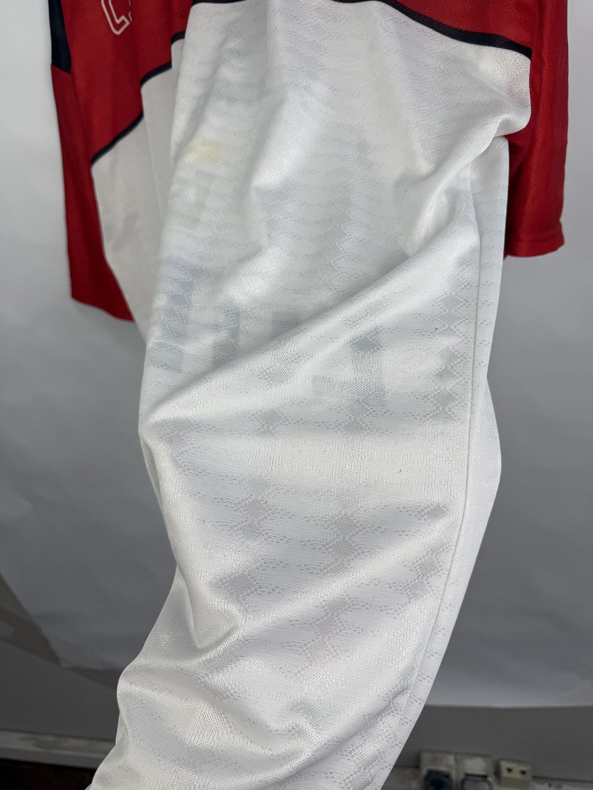 Umbro 🇧🇷 Vintage 90s Umbro C.R. Flamengo Football Training Jersey Size US L / EU 52-54 / 3 - 14 Thumbnail