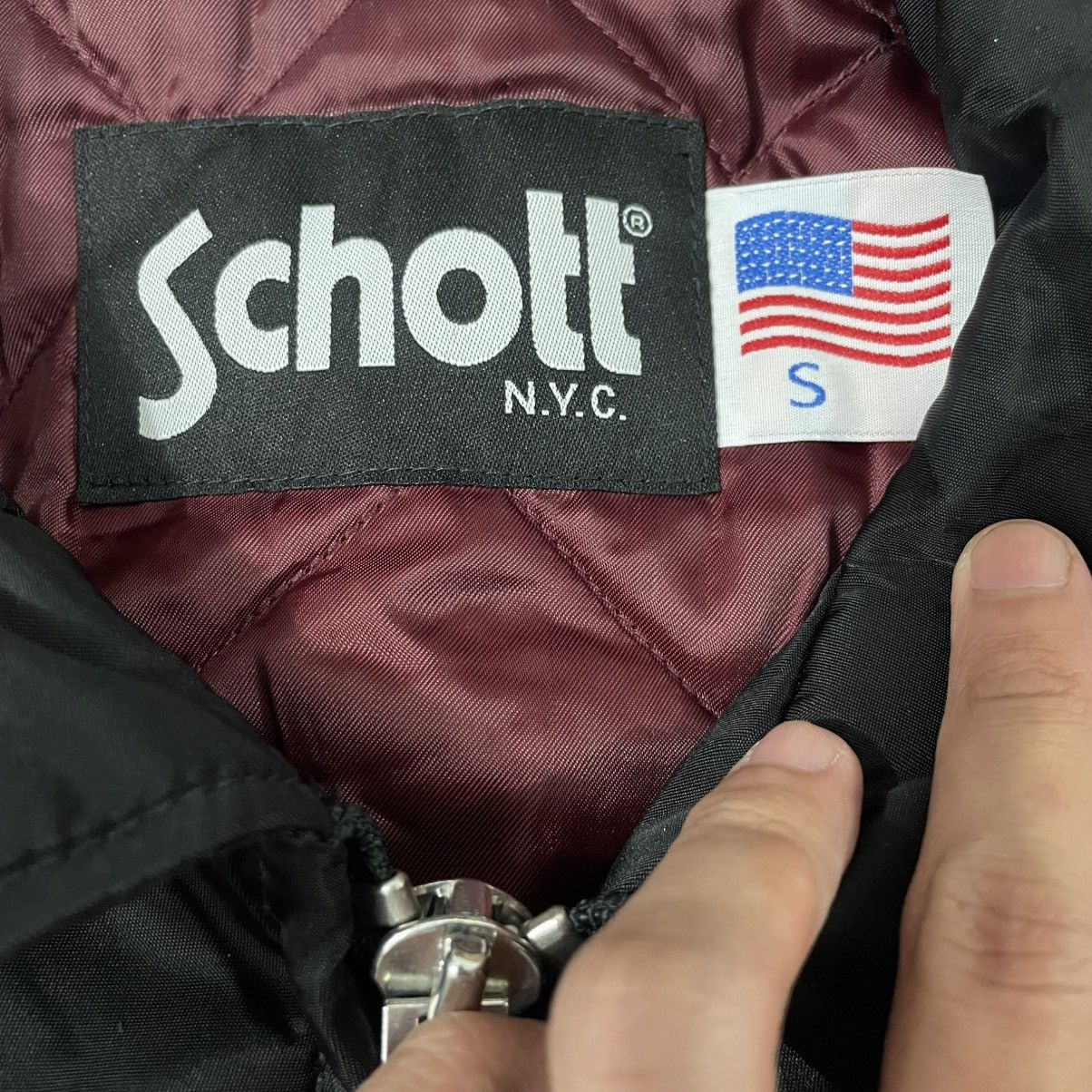 Schott Vintage Schoot Motorcycles Bikers Jacket Size US S / EU 44-46 / 1 - 6 Thumbnail