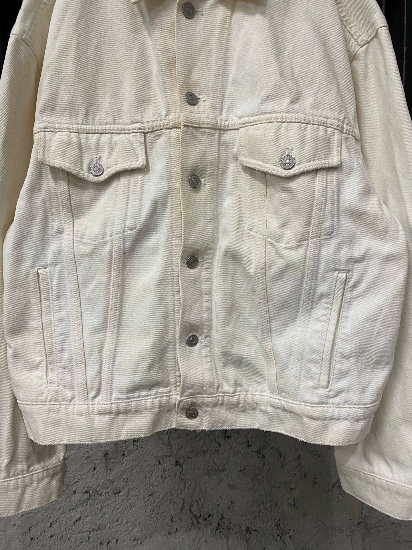 Balenciaga Balenciaga Denim Jacket Women's 36 Dry Cleaned Size XS / US 0-2 / IT 36-38 - 4 Thumbnail