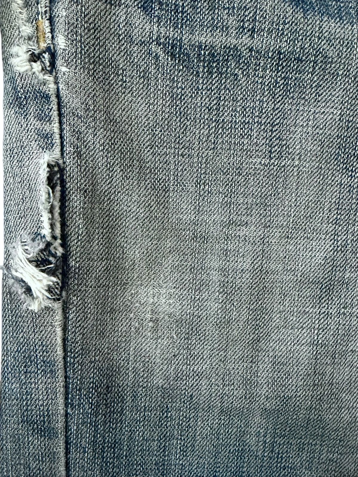 Lee Vintage Lee Pipes Mud Wash Distress Loose Jeans Size US 36 / EU 52 - 3 Thumbnail
