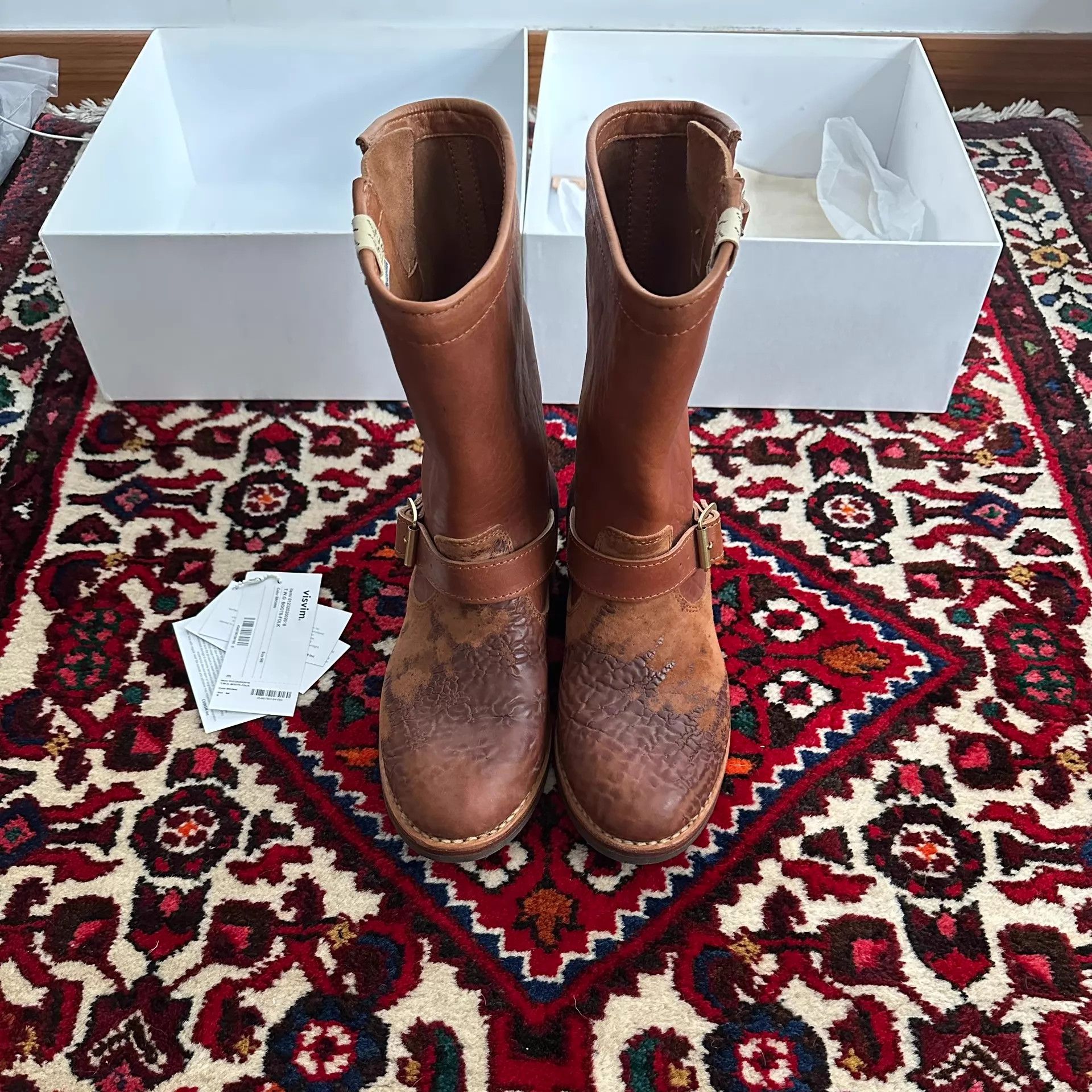 Visvim VISVIM 23AW T.W.O. Engineer Boots 8 New Worn Once Size US 8 / EU 41 - 1 Thumbnail