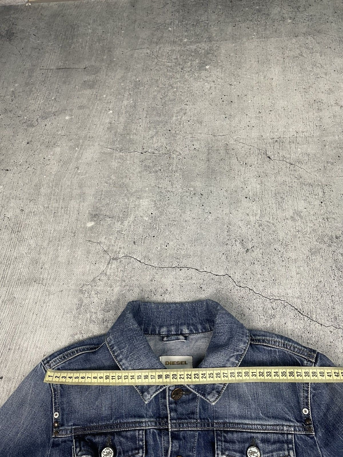 Diesel Diesel Vintage Y2K Washed Blue Denim Jeans Jacket Size M / US 6-8 / IT 42-44 - 9 Thumbnail