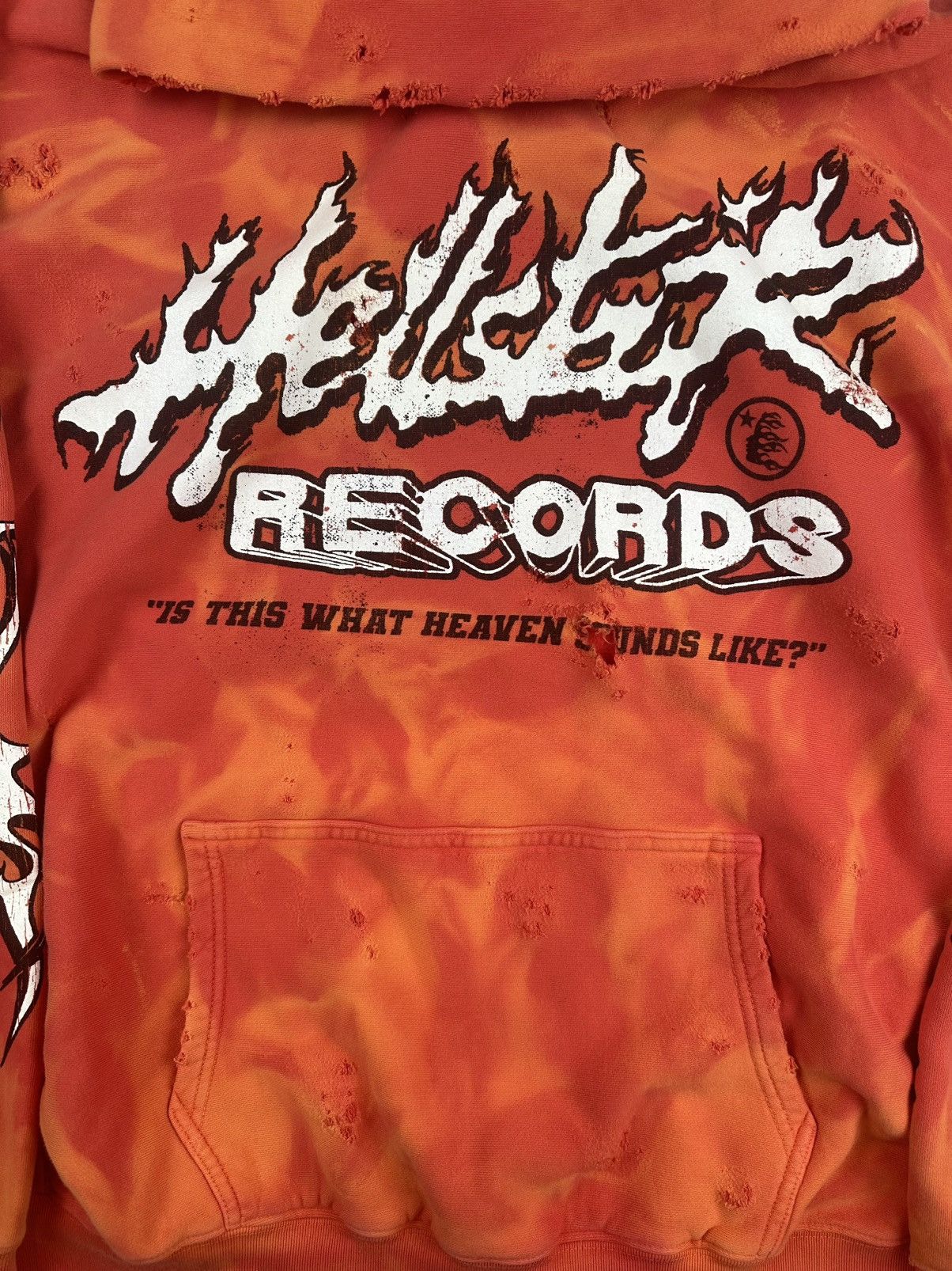 HELLSTAR Hellstar Records Lava Hoodie Size US XL / EU 56 / 4 - 2 Thumbnail