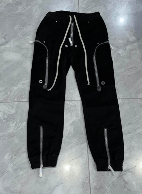 Rick Owens Rick Owens Multi-Drawstring Cargo Joggers Size US 30 / EU 46 - 1 Thumbnail
