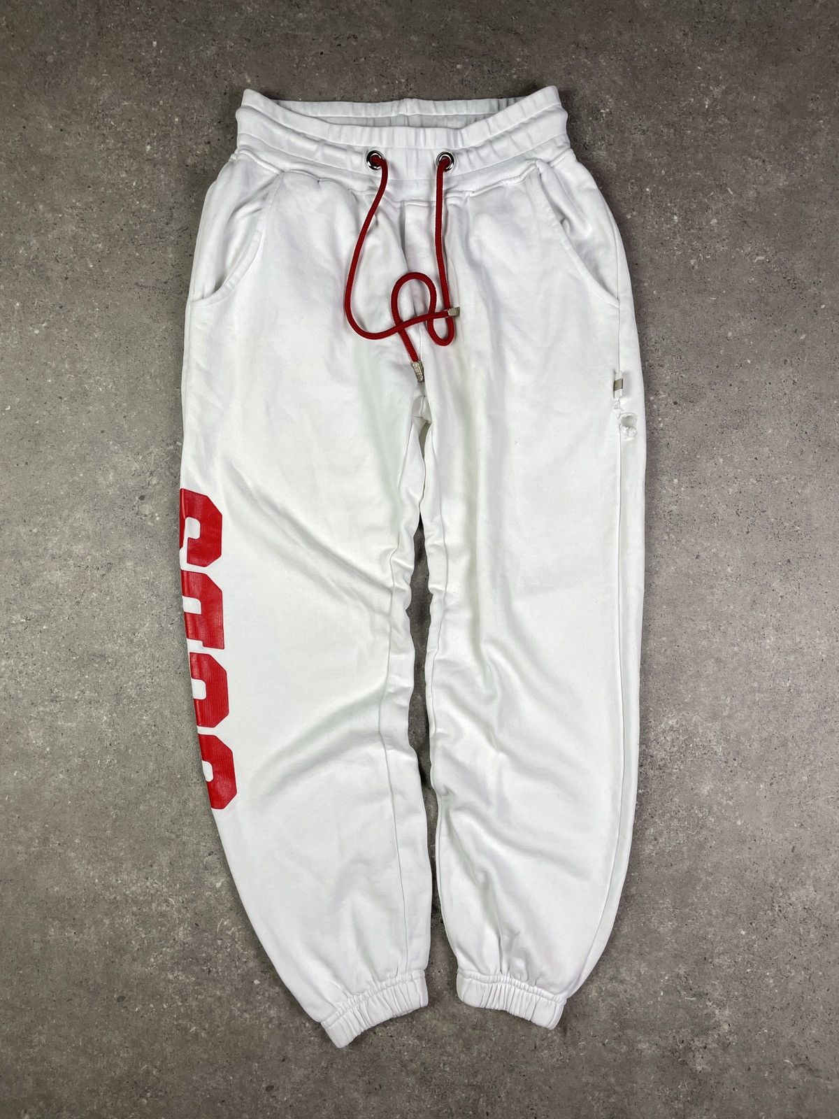 GCDS GCDS Big Logo Spell Out Sweatpants Size US 34 / EU 50 - 2 Thumbnail