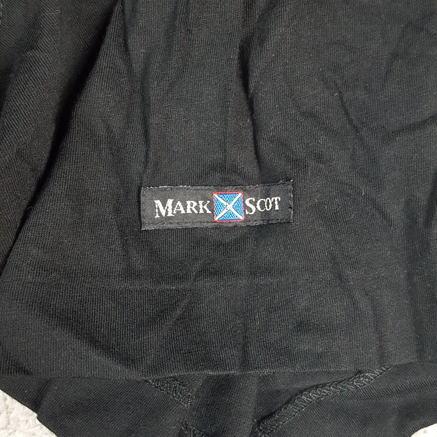 Vintage VINTAGE Mark Scot Polo Shirt Shirt Men Size M Black Short Sleeve Collared Golf Pullover Polo 90s Preppy Rock Surf Grunge Classic Casual Workwear Mens Size US M / EU 48-50 / 2 - 5 Thumbnail