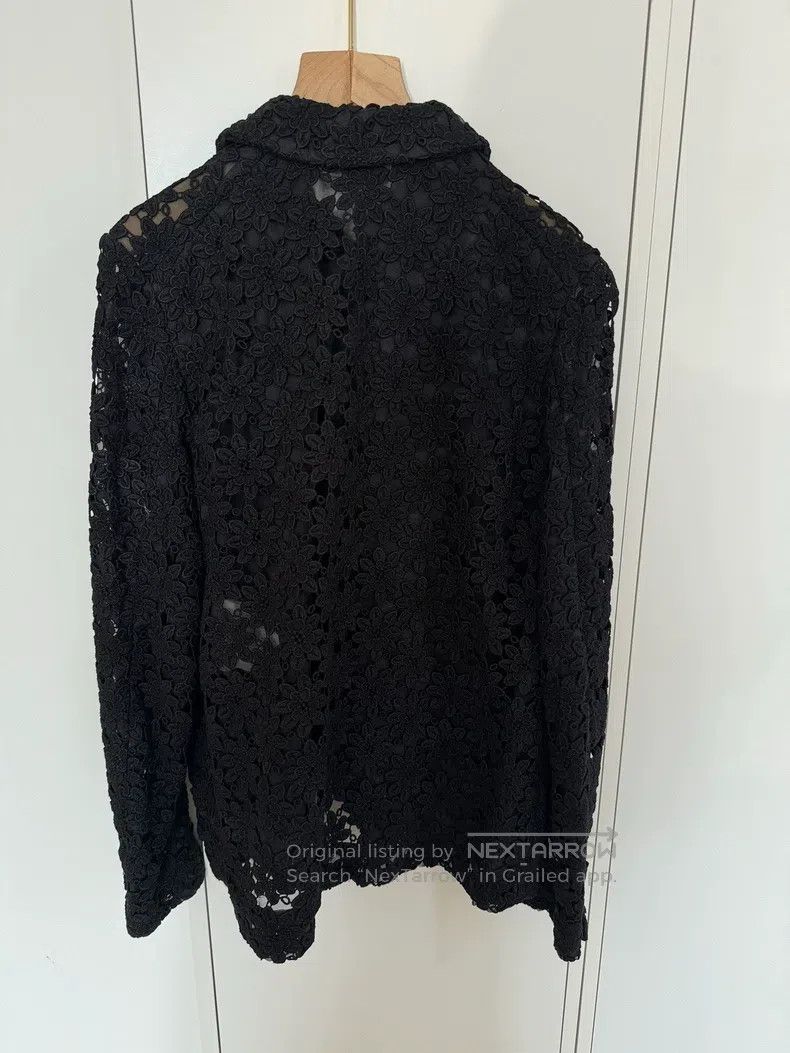 Comme des Garcons Comme Des Garcons Delicate Lace Blazer Jacket Size S Size S / US 4 / IT 40 - 2 Thumbnail