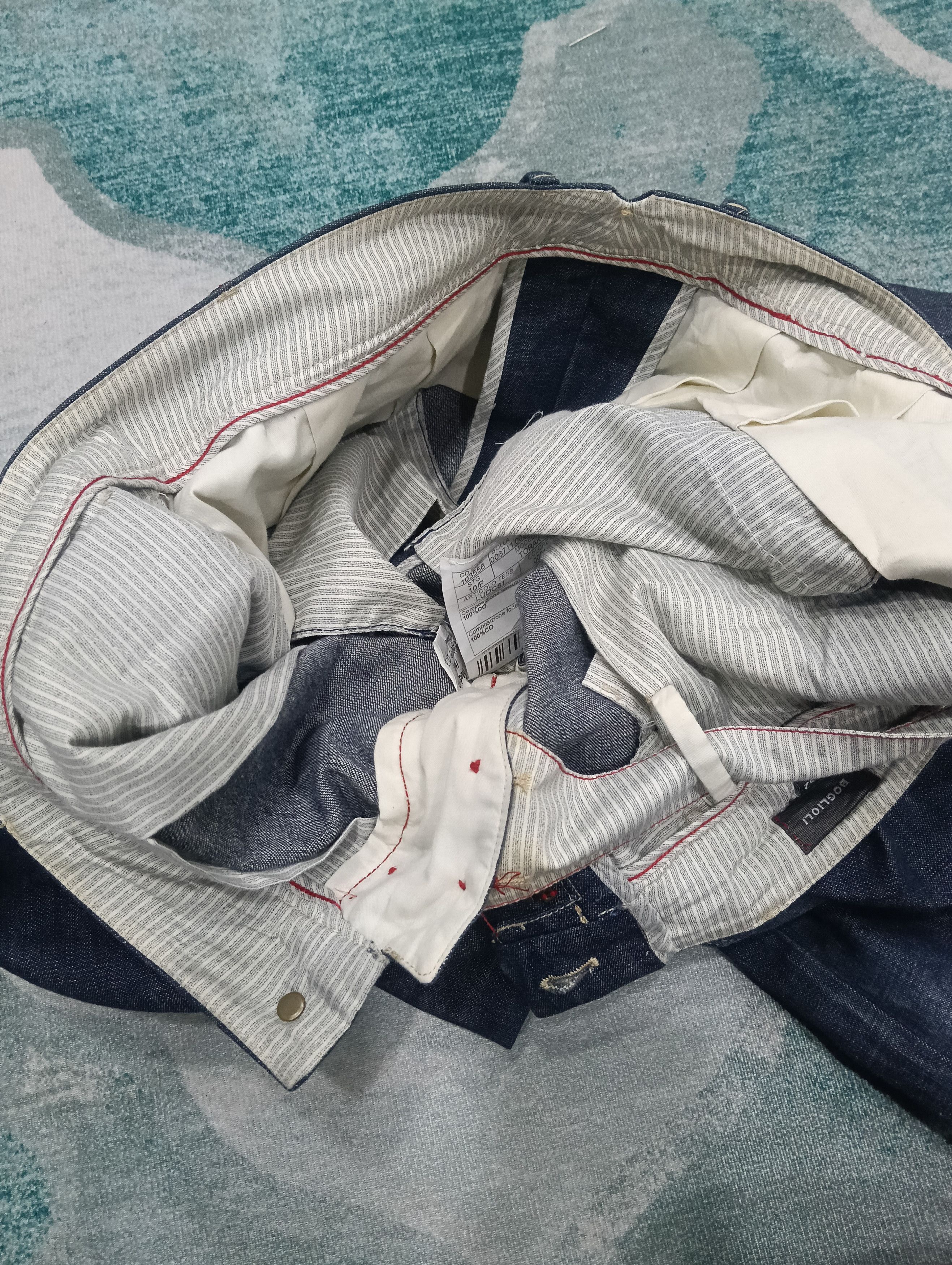 Boglioli × Designer Vintage Boglioli Like Baggy Size US 36 / EU 52 - 12 Thumbnail
