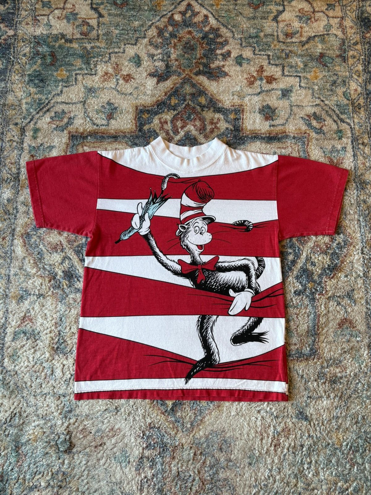 Vintage Dr. Seuss Cat In The Hat T-shirt Small