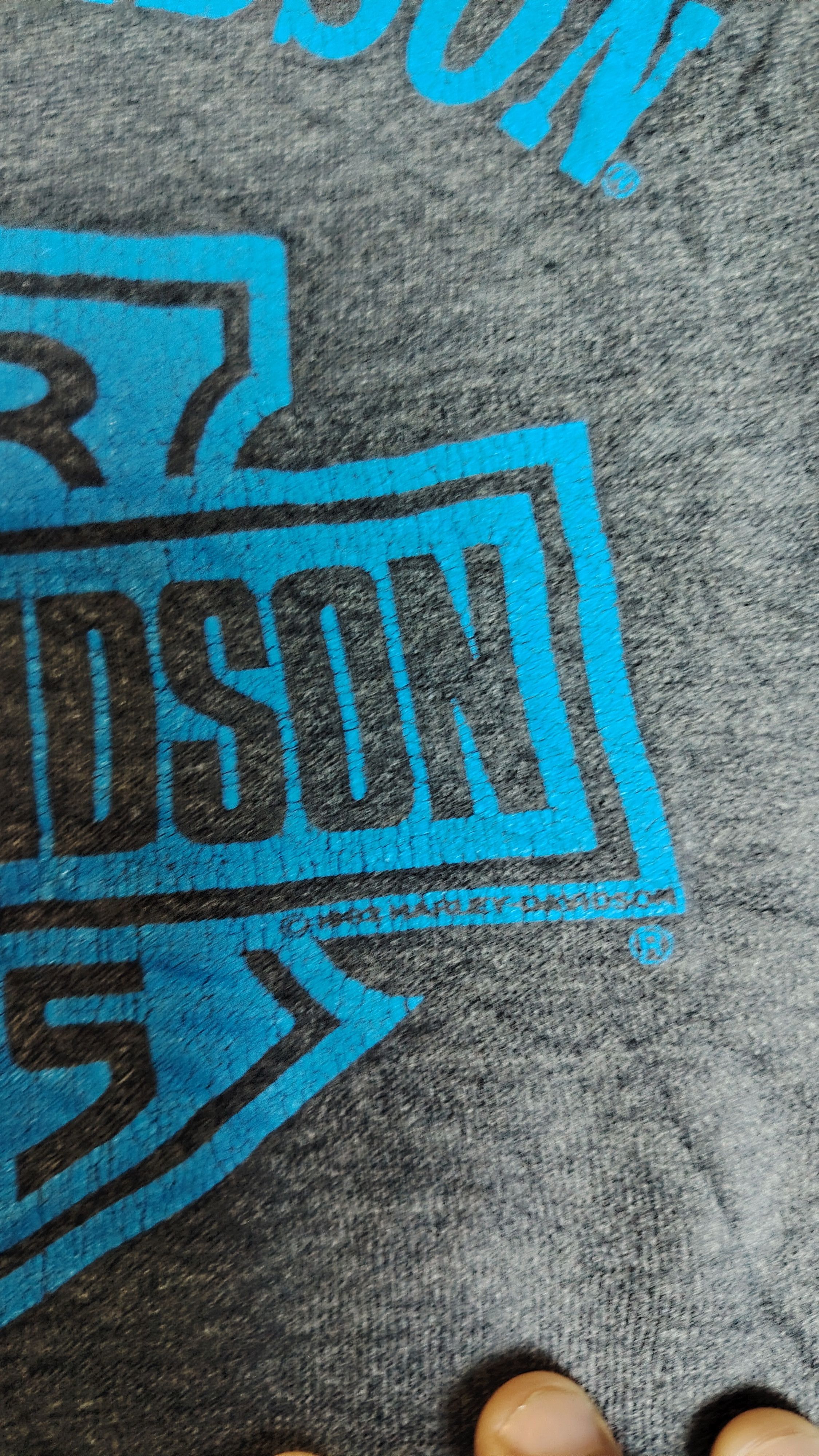 Harley Davidson Vintage 90s Harley Davidson Distresss Size US L / EU 52-54 / 3 - 5 Thumbnail
