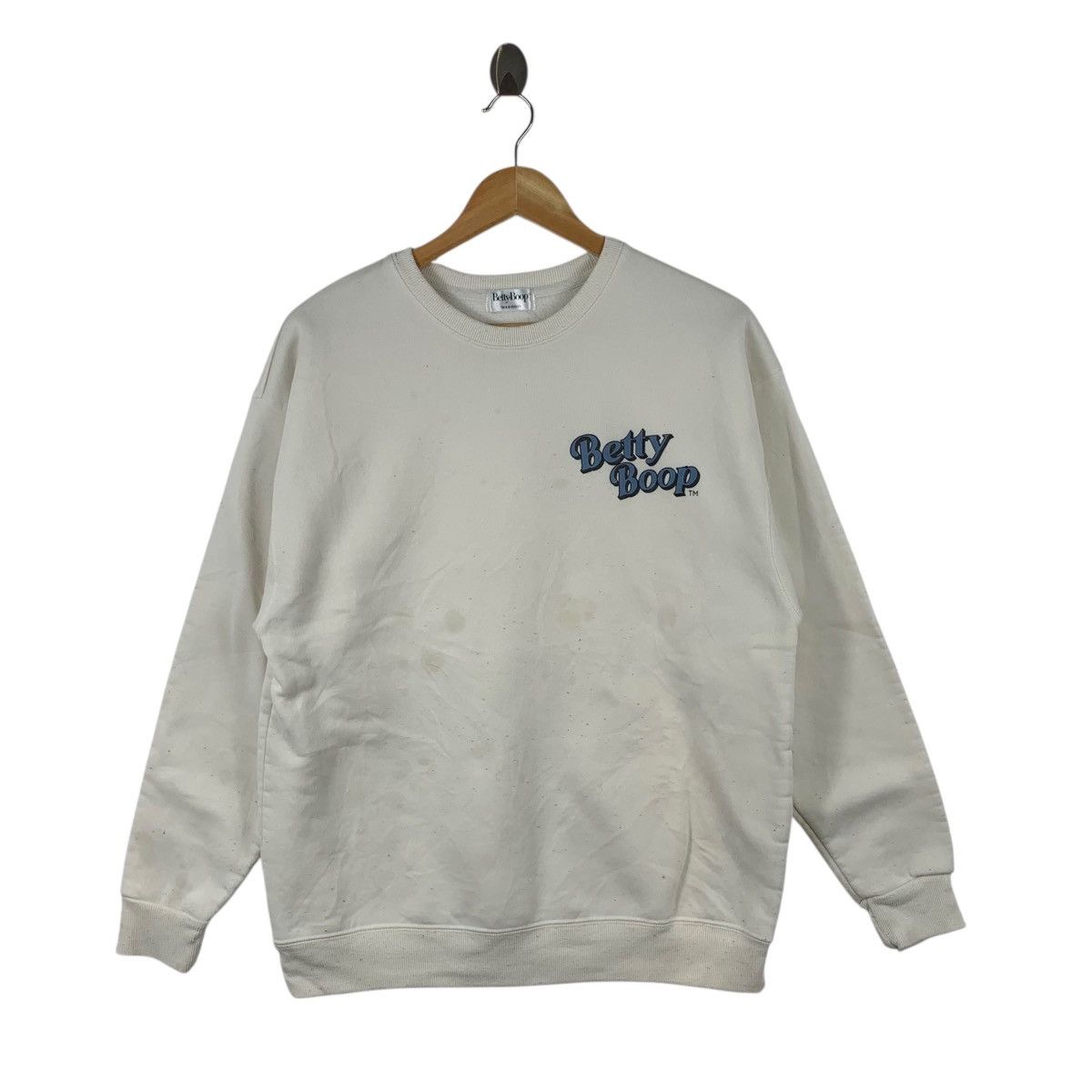 Other BETTY BOOP Nova Checks Film Cartoon Sweatshirt Sweater Size M / US 6-8 / IT 42-44 - 4 Thumbnail