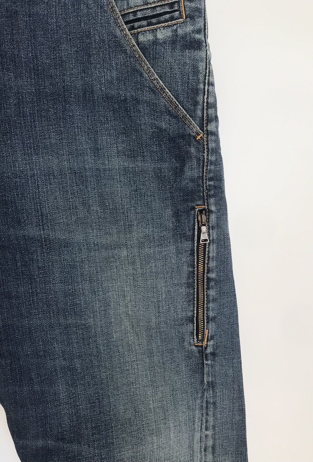 Neil Barrett Neil Barrett Vintage Skinny Jeans Dropped Crotch Sz 33 Size US 33 - 5 Thumbnail