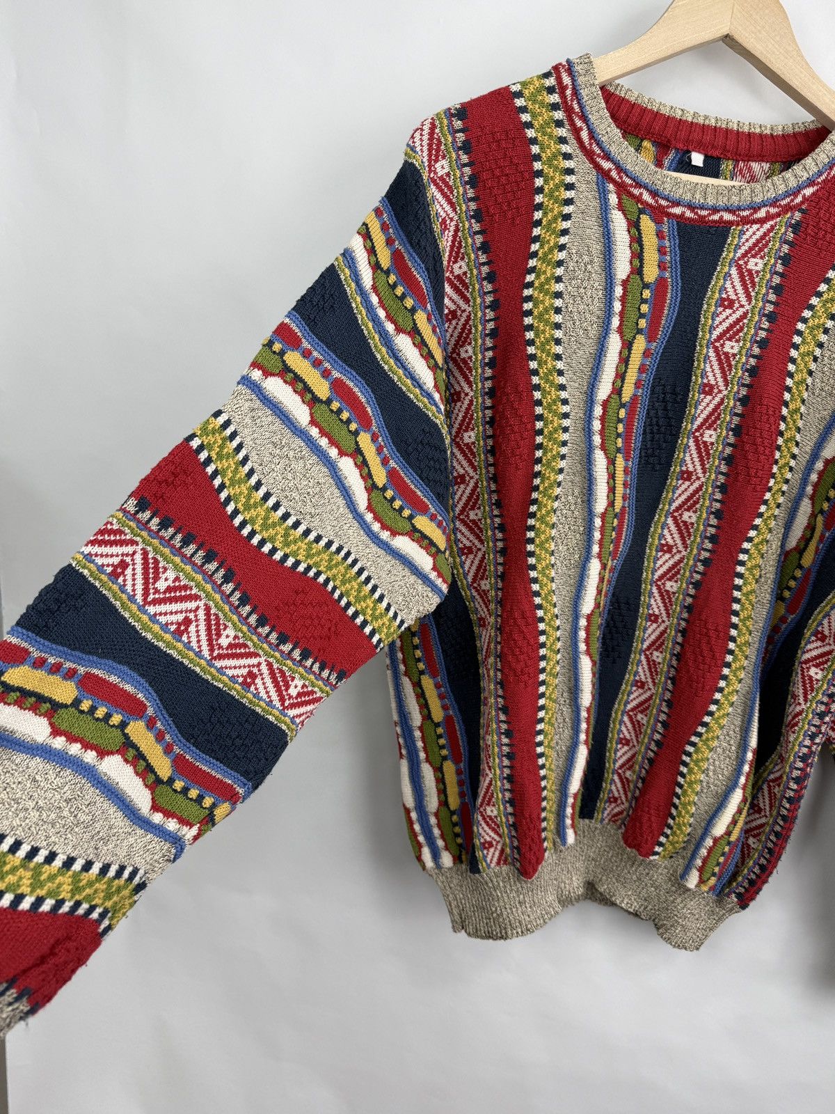 Coogi 🇺🇸 Vintage 90s Rare Sweater Coogi Style Retro Hype Y2K Size US L / EU 52-54 / 3 - 5 Thumbnail