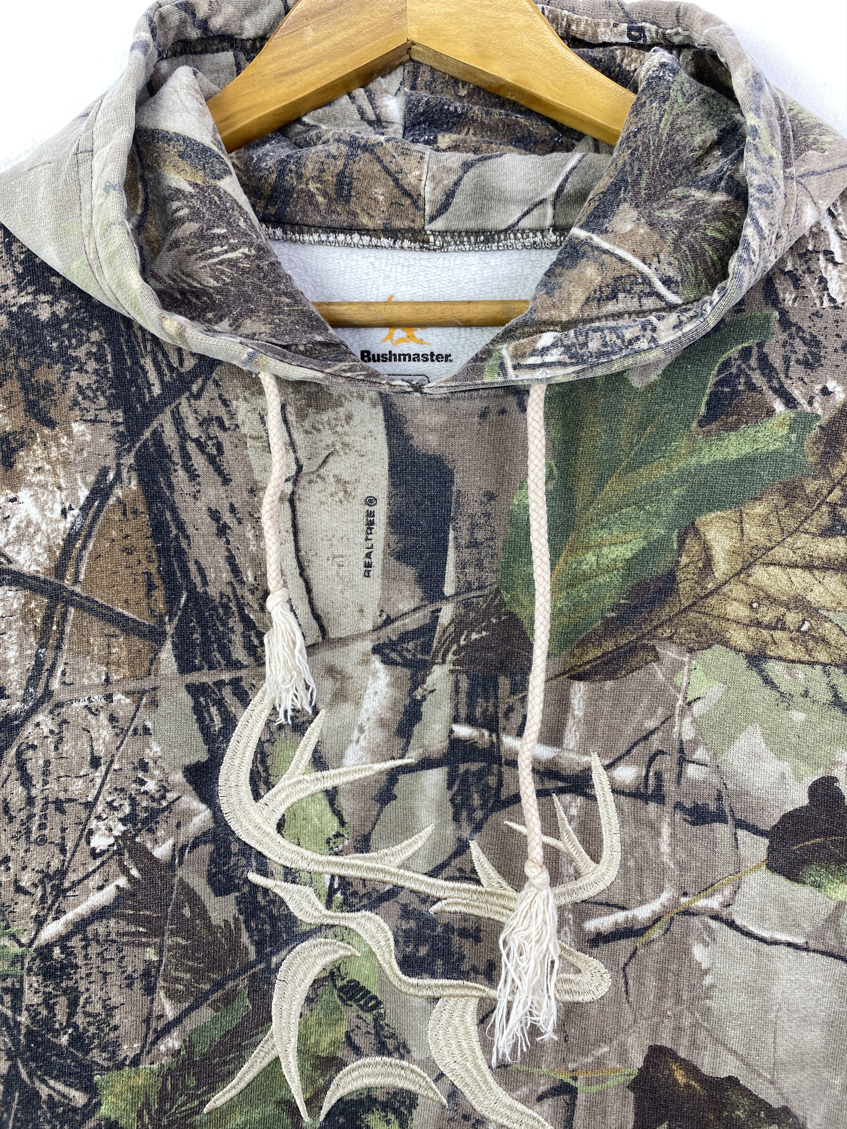 Japanese Brand Vintage Bushmaster Blank Forest Pullover Hoodie SH0197 Size US L / EU 52-54 / 3 - 6 Thumbnail
