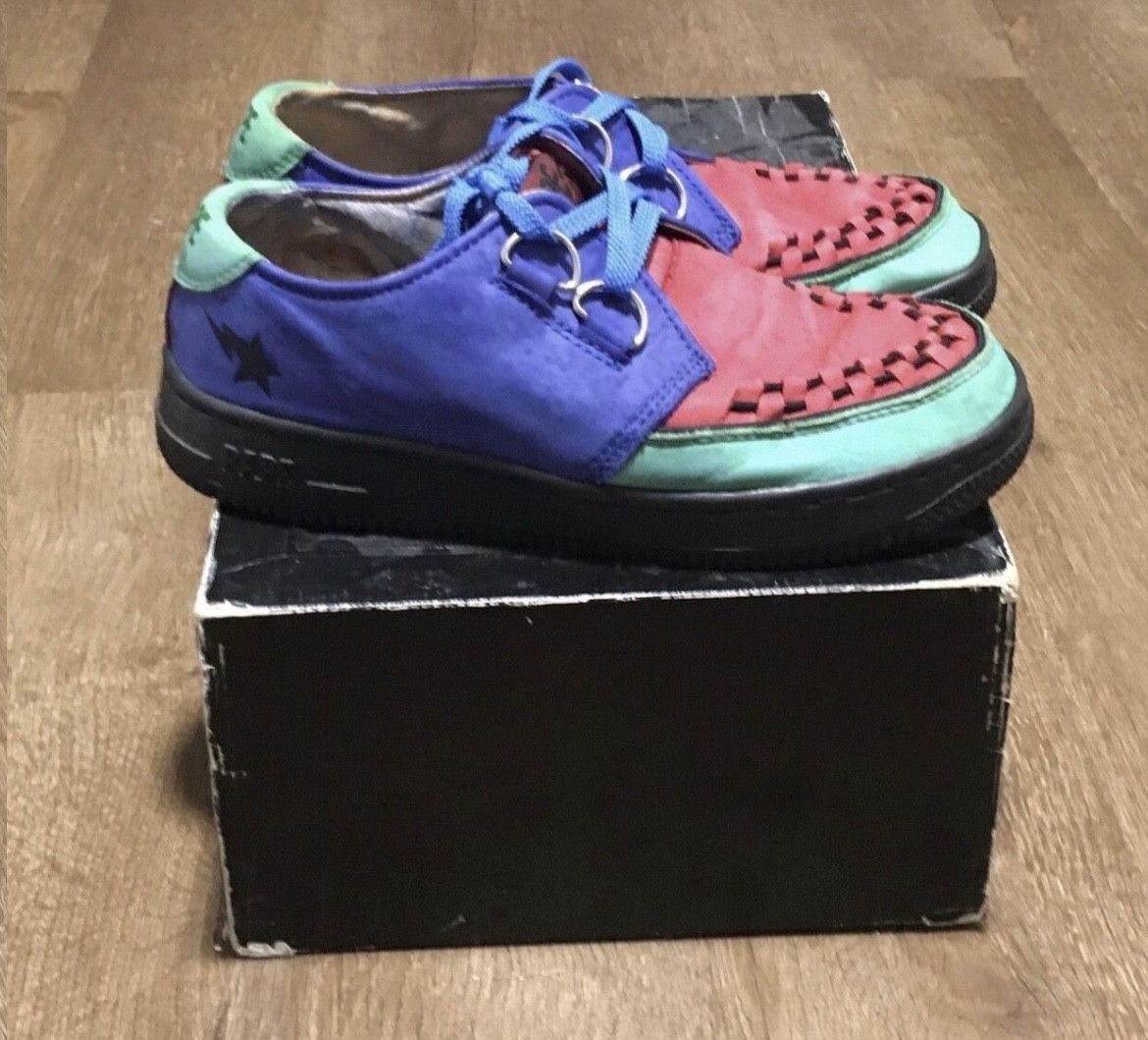 Bape Bape low top Bapestas Size US 7.5 / EU 40-41 - 4 Thumbnail