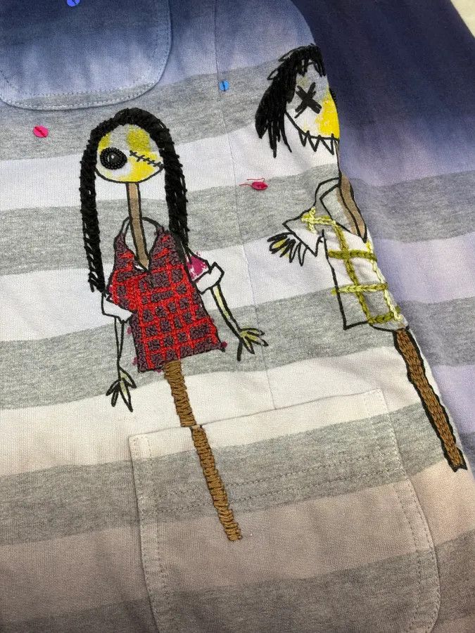 John Galliano SS2011 John Galliano Scarecrow Embroidered Jacket Size US S / EU 44-46 / 1 - 9 Thumbnail